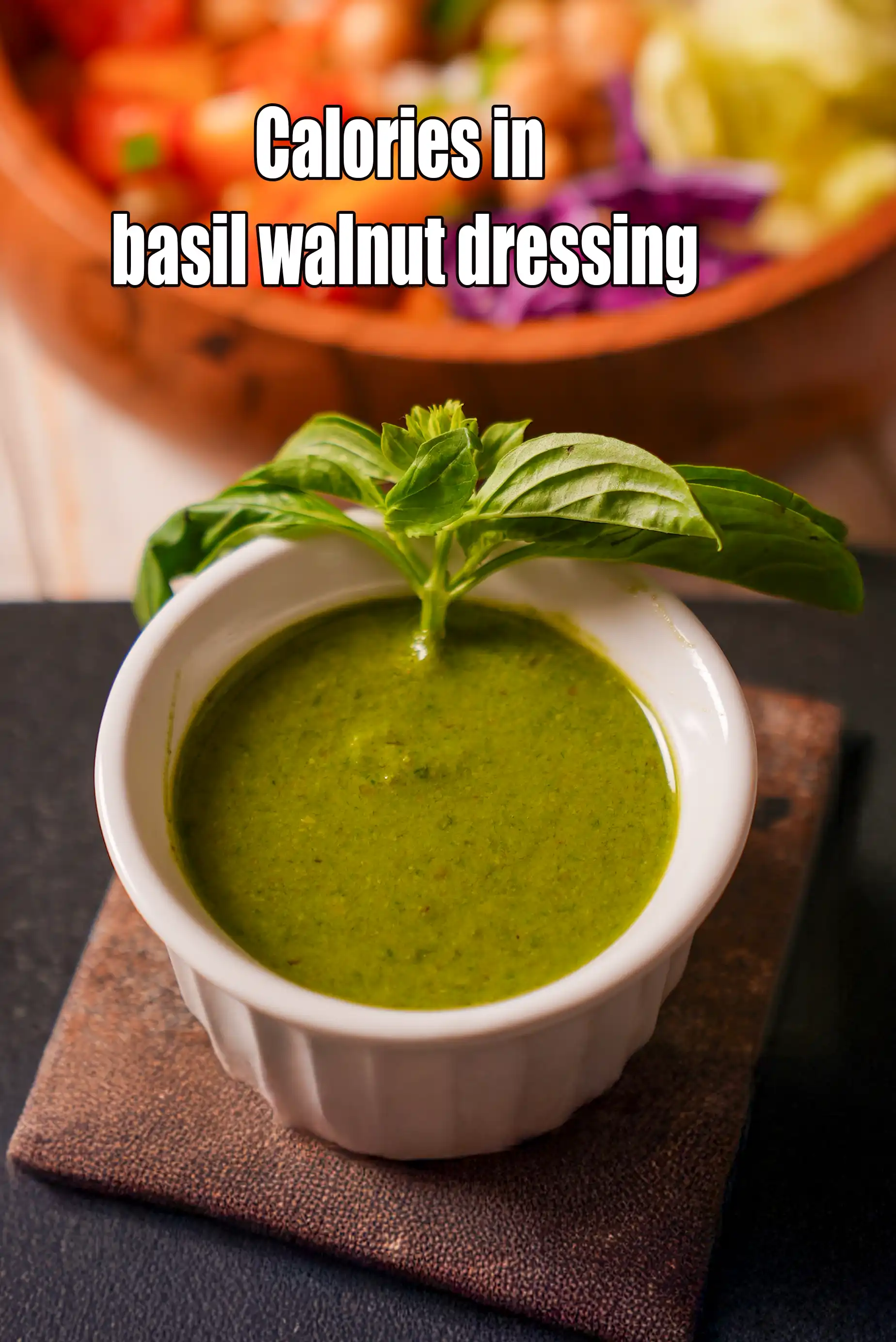 Basil Walnut Dressing