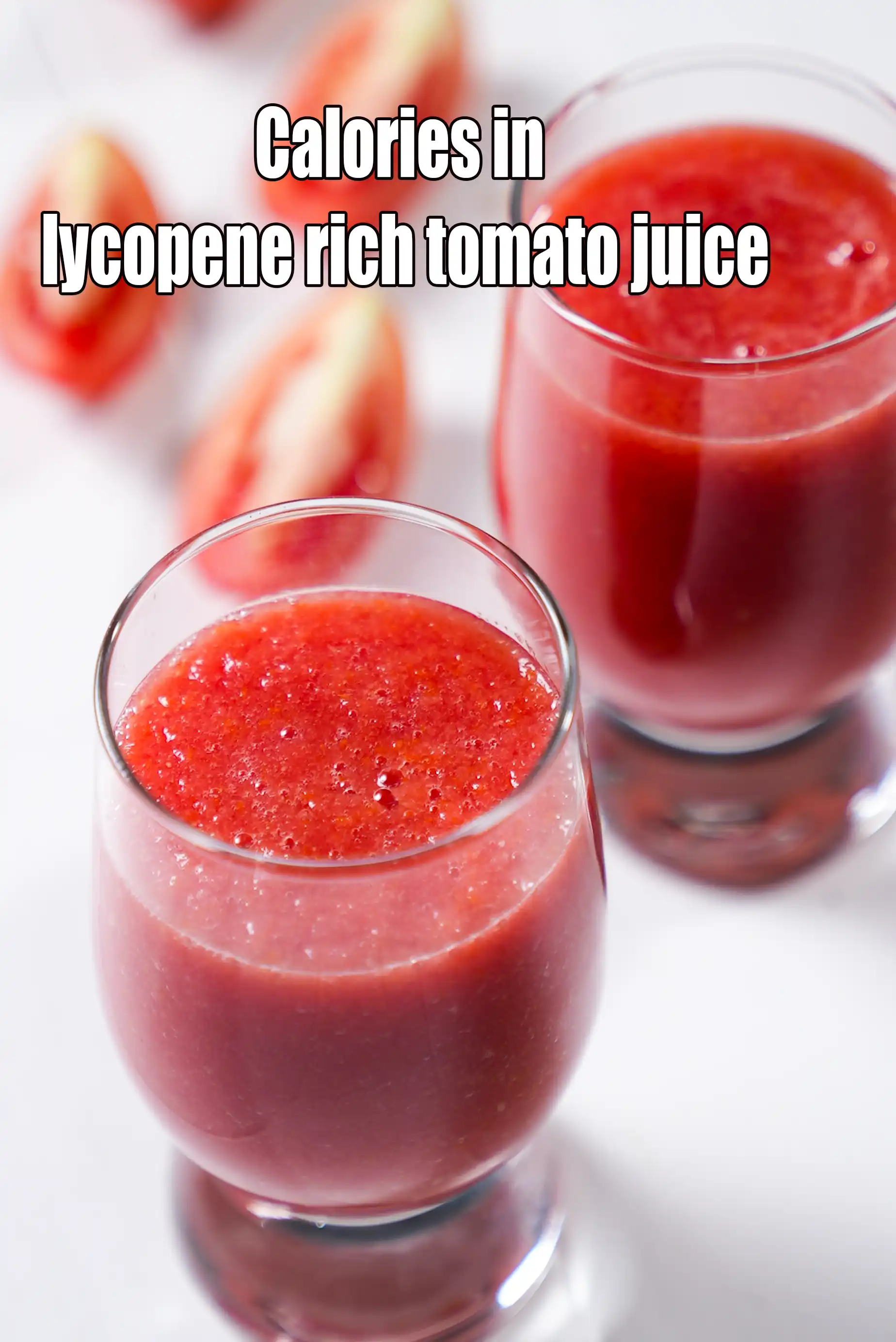 Calories in Lycopene Rich Tomato Juice
