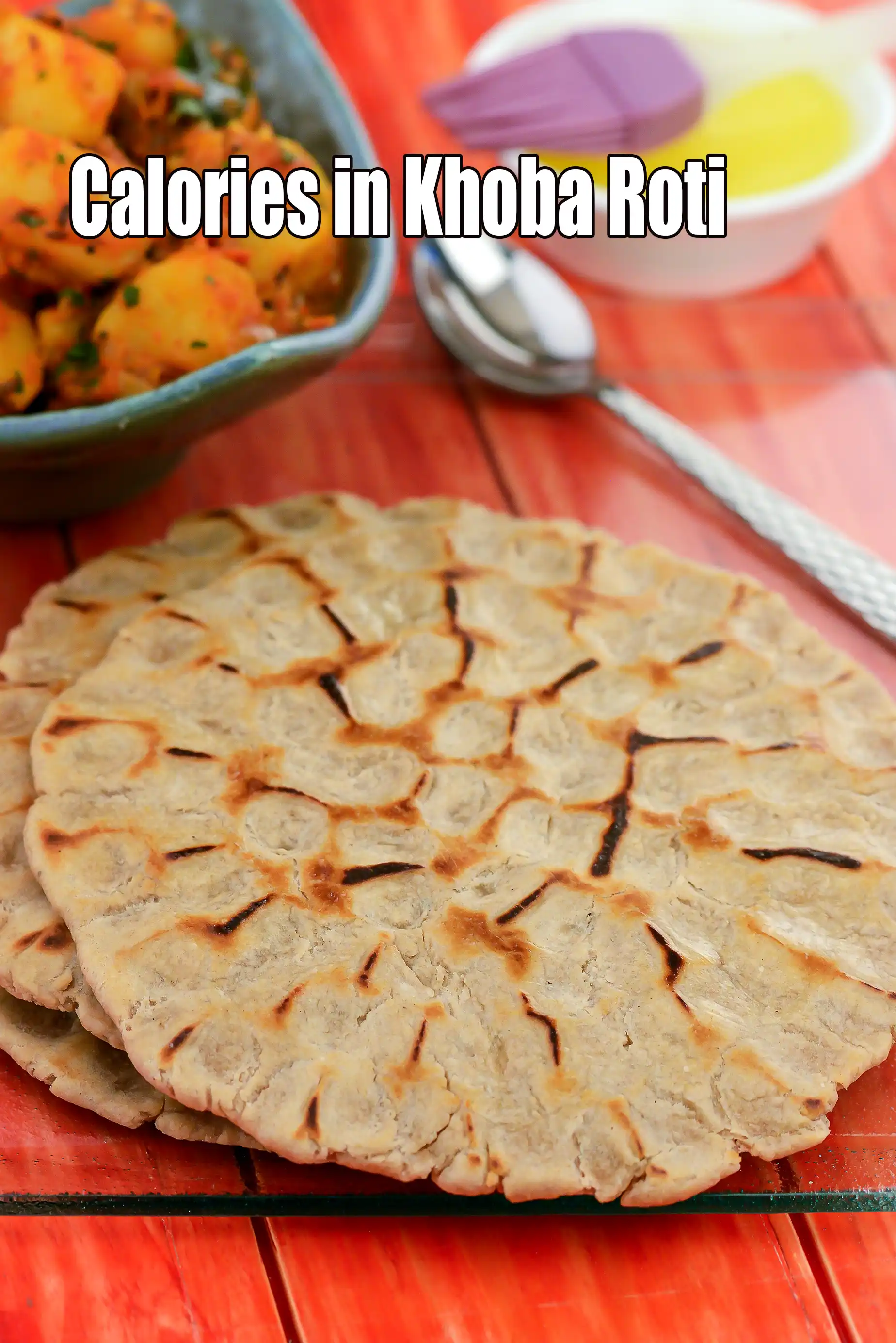 Calories in Khoba Roti, Rajasthani Khoba Roti