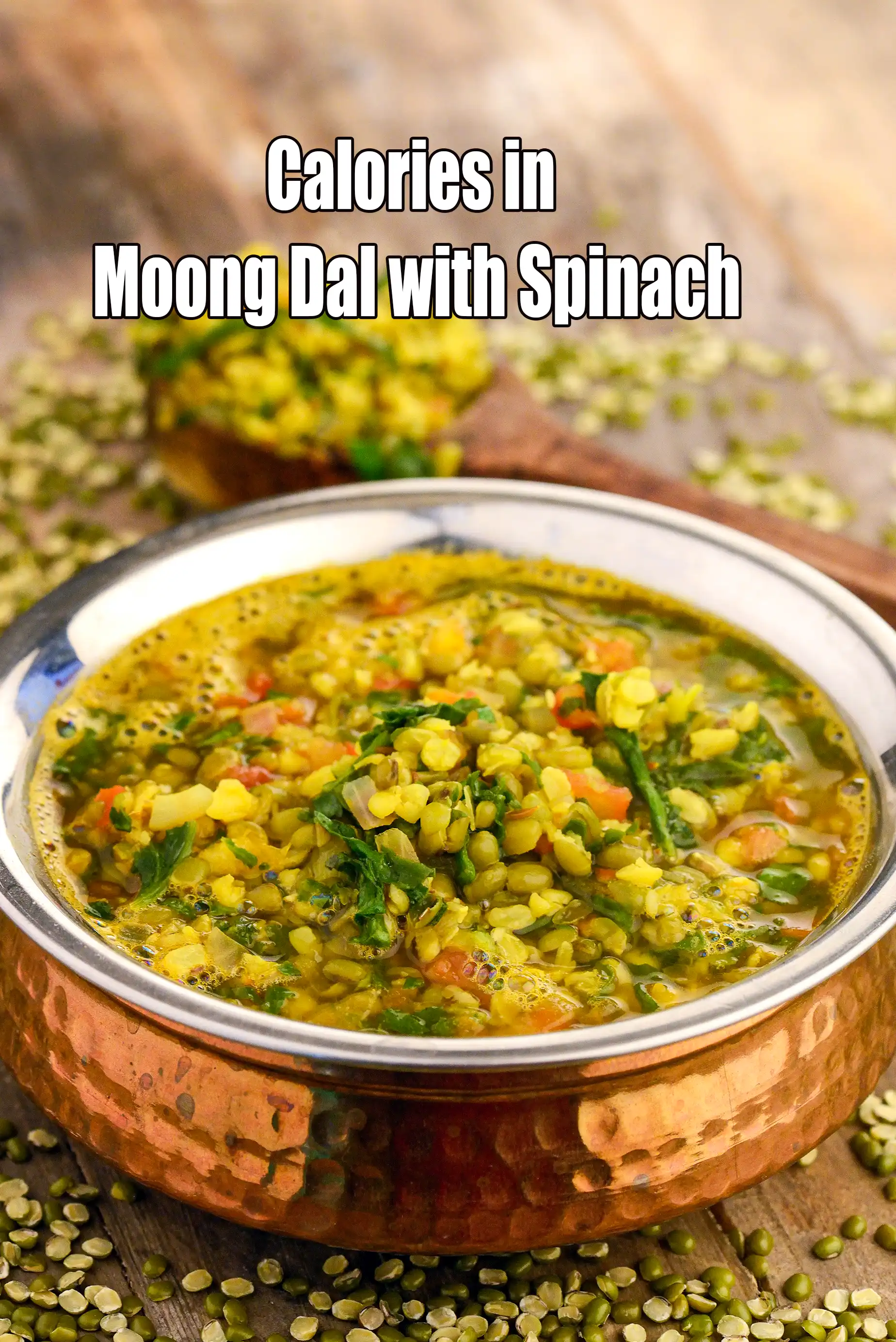 Moong Dal with Spinach