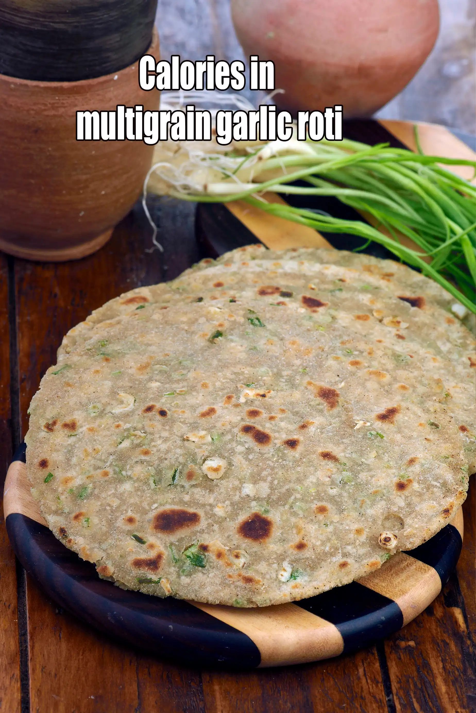 Multigrain Garlic Roti, Lehsun Roti