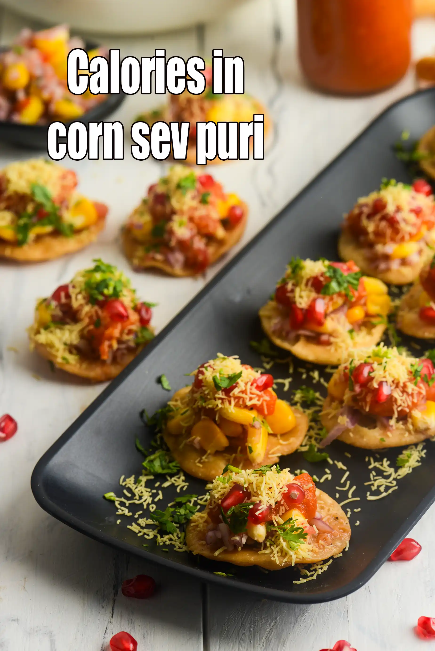 Calories in Corn Sev Puri