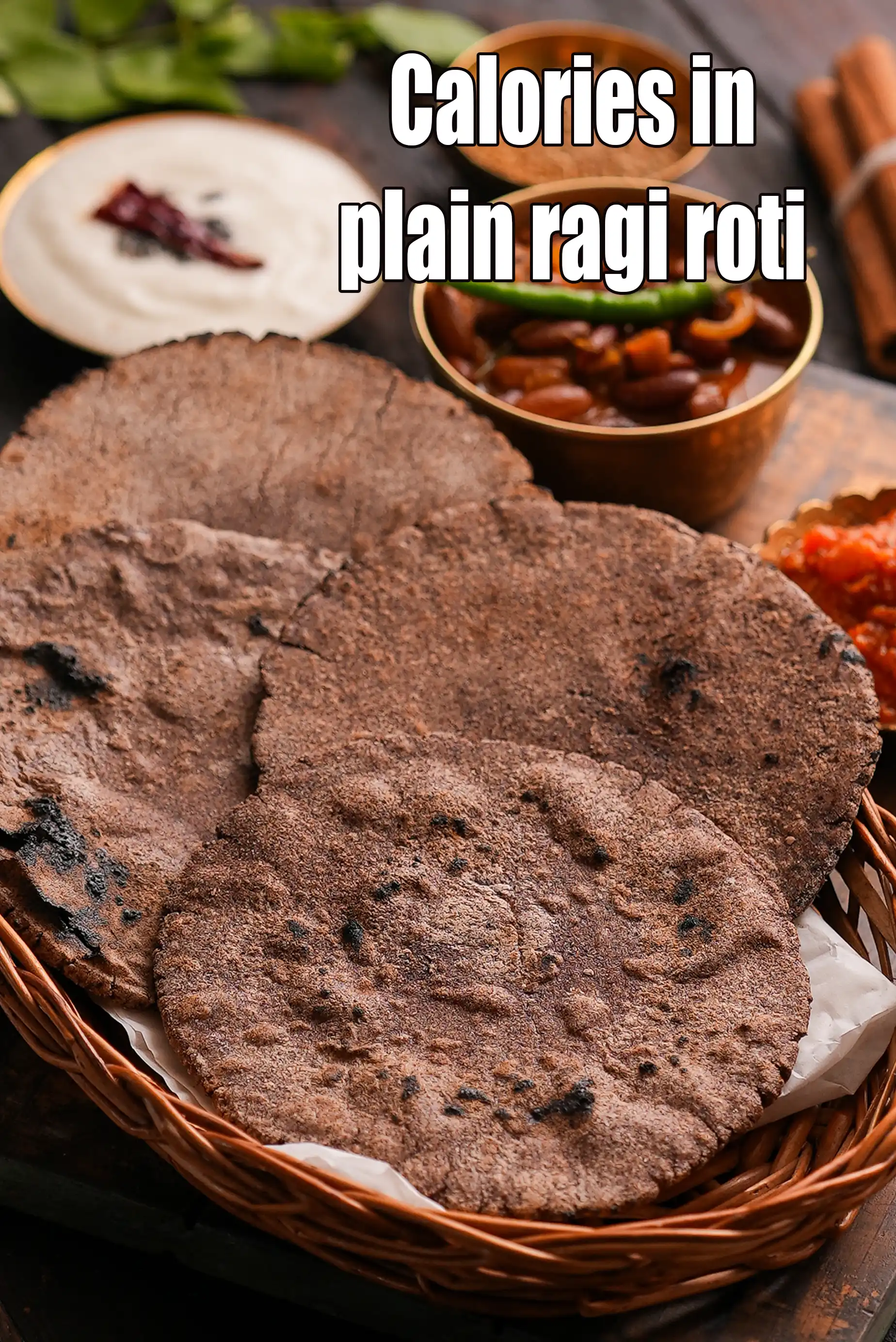 Plain Ragi Roti, Plain Nachni Roti
