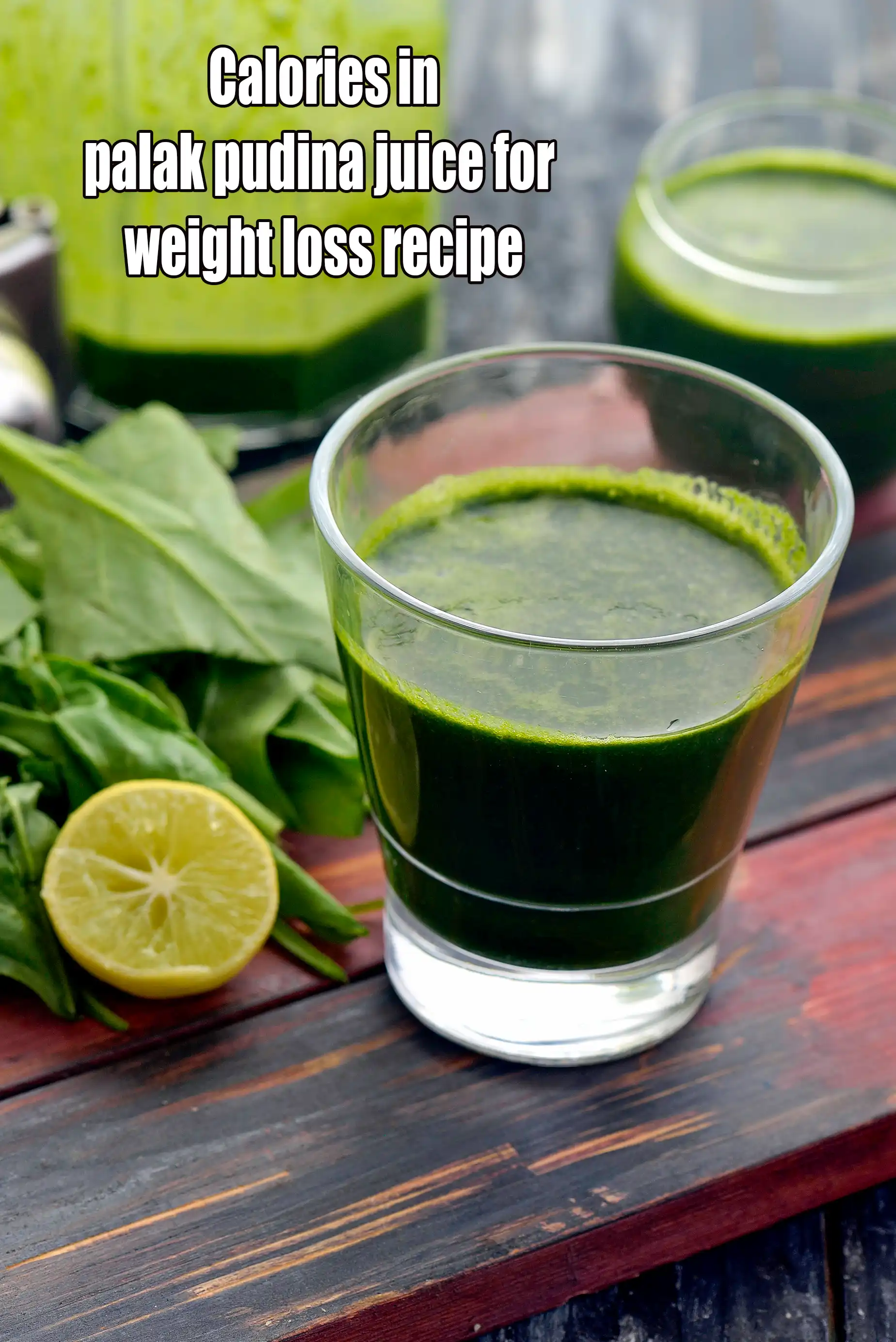 Spinach and Mint Juice ( Healthy Juice)