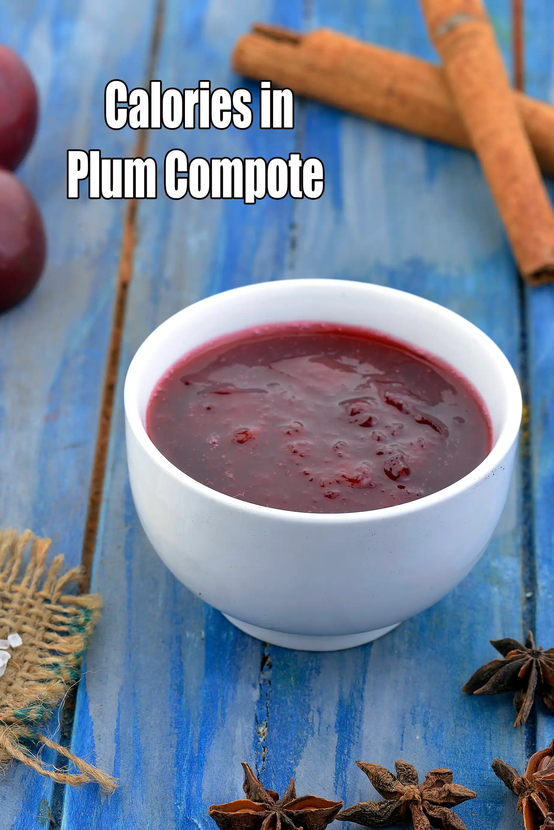 Calories in Plum Compote