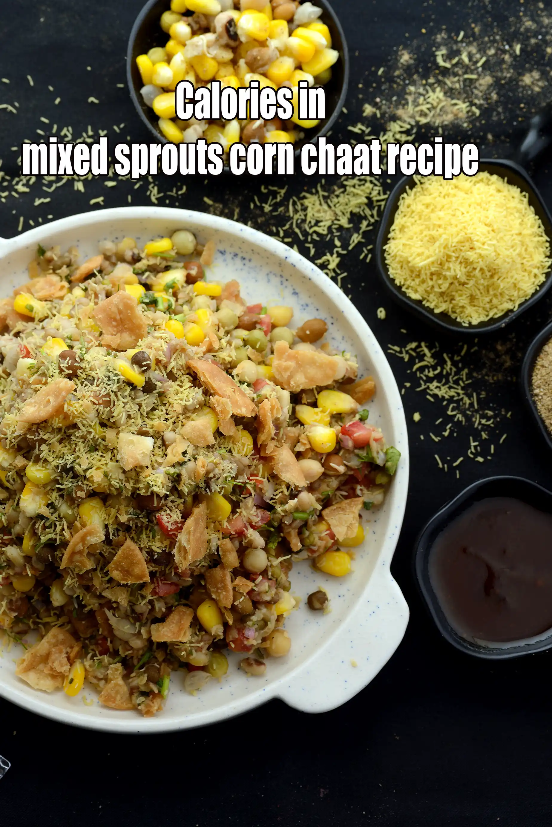 Calories in Sprouts and Corn Chatpata Chaat