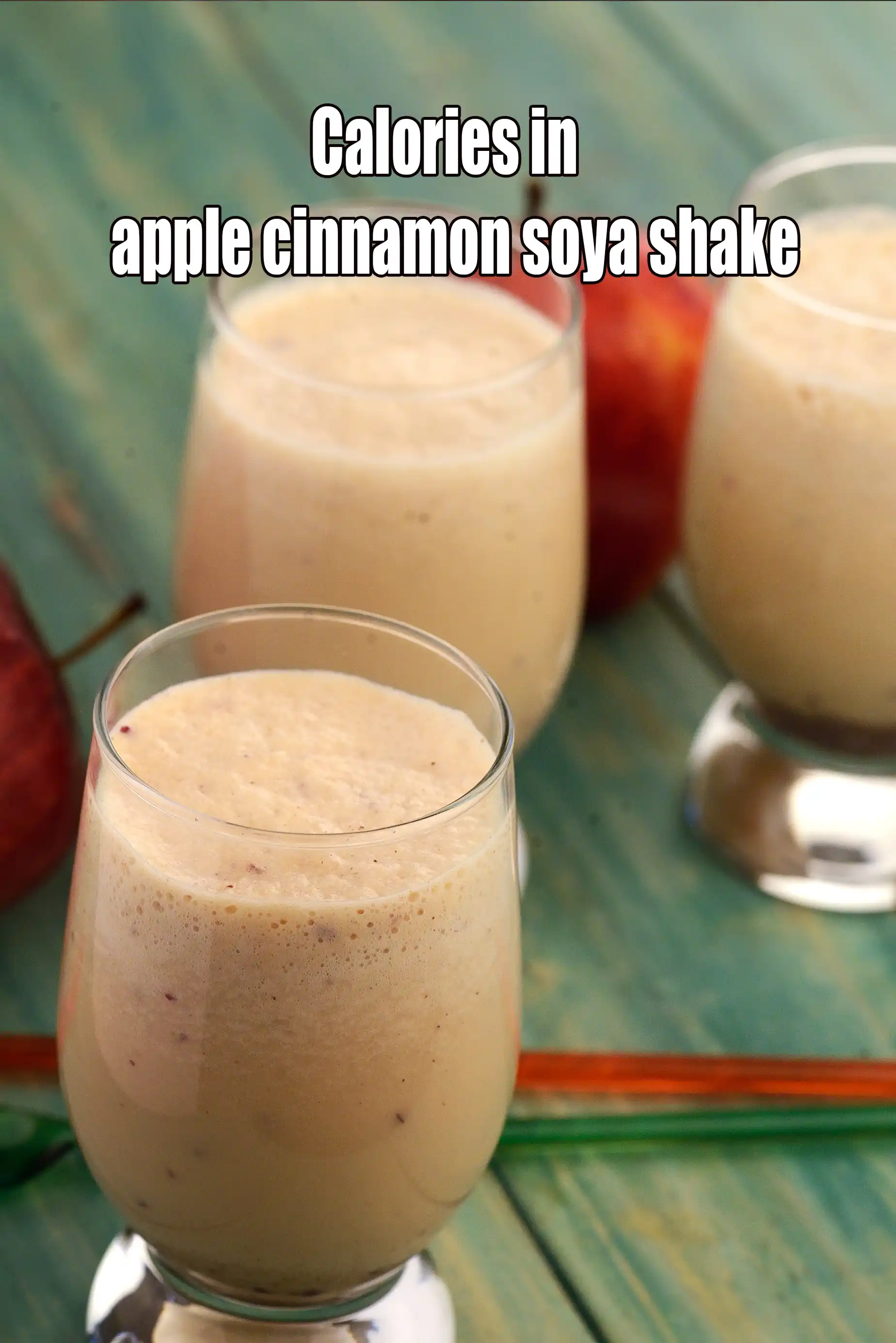 Apple Cinnamon Soya Shake