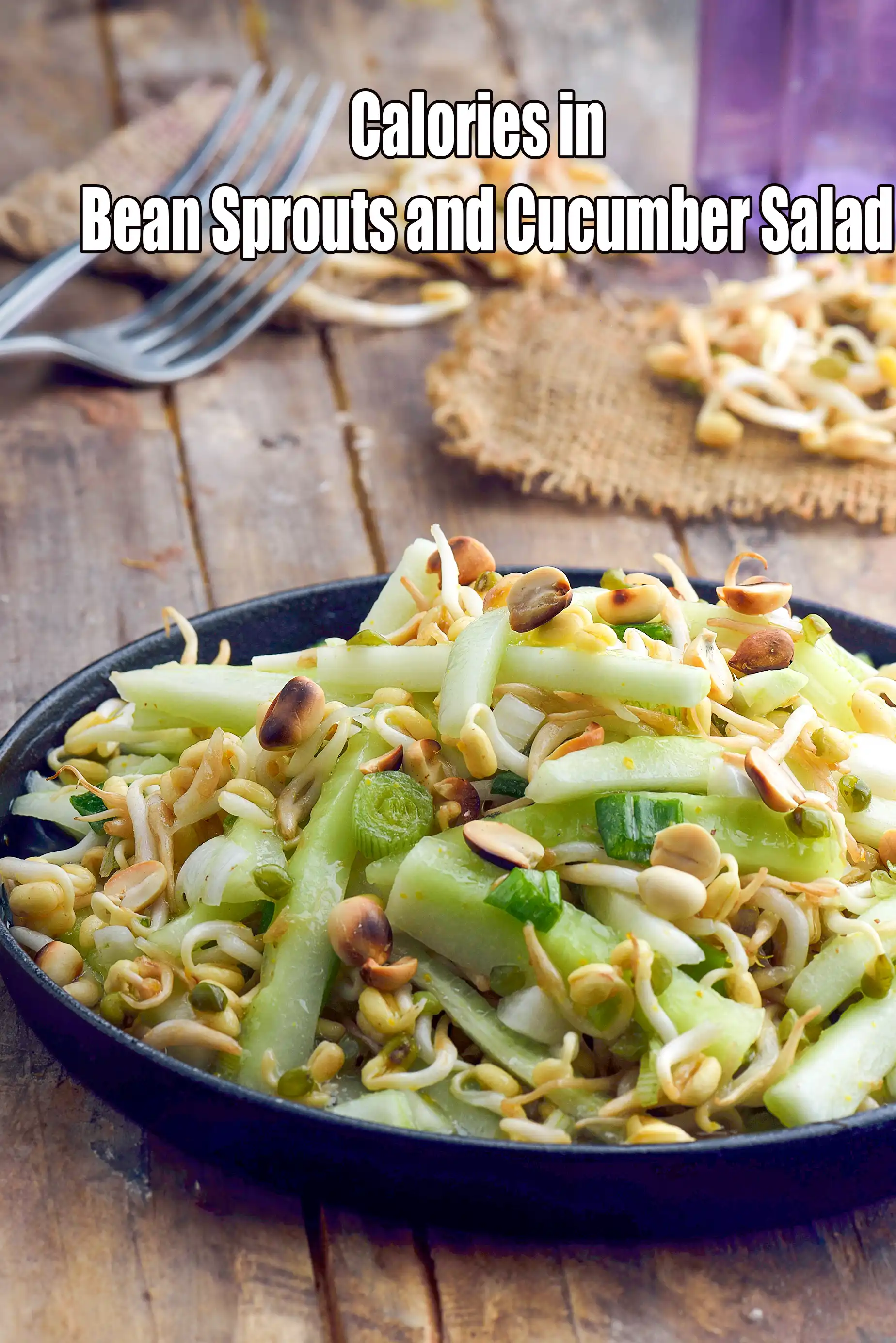 Bean Sprouts and Cucumber Salad