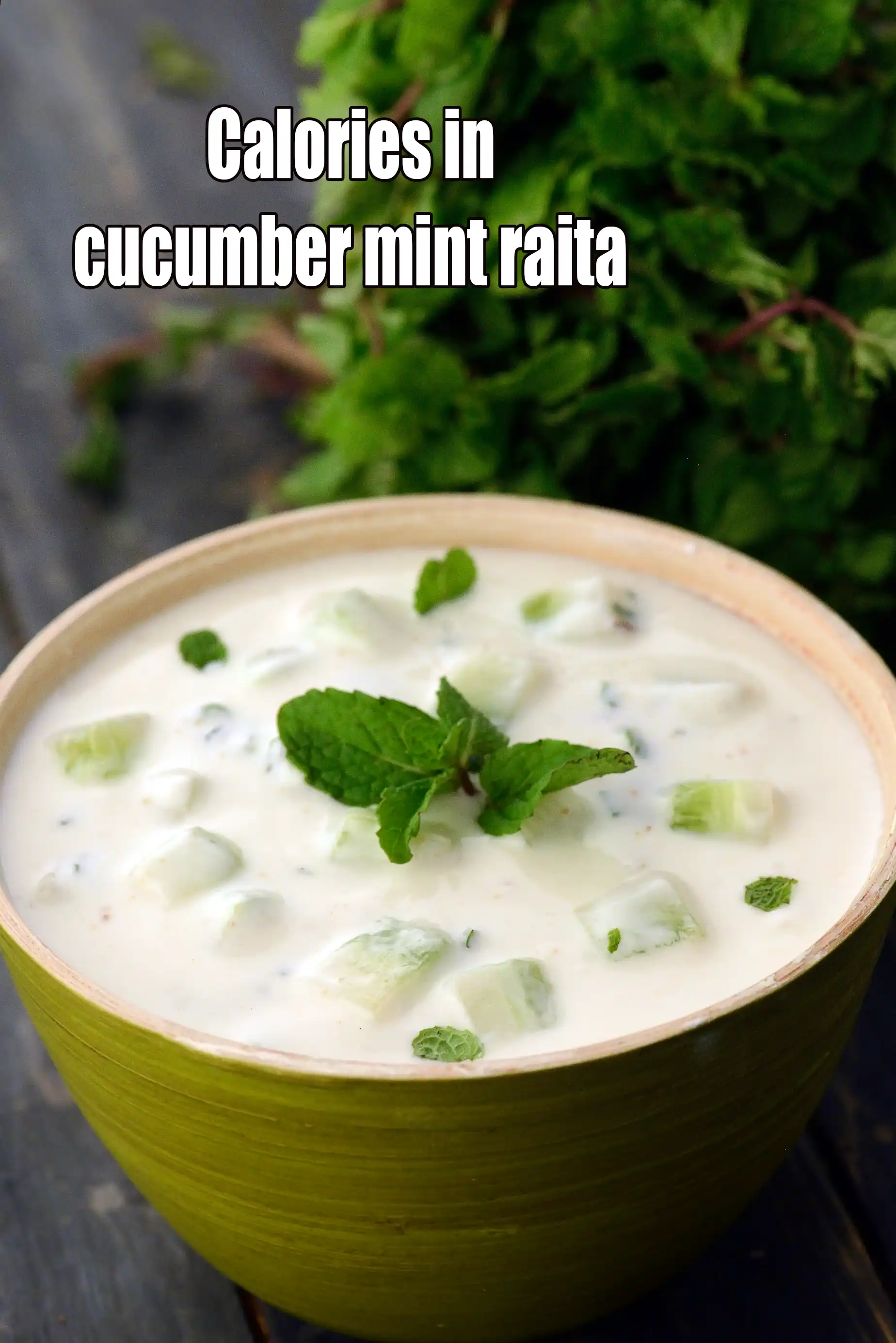 Cucumber and Pudina Raita