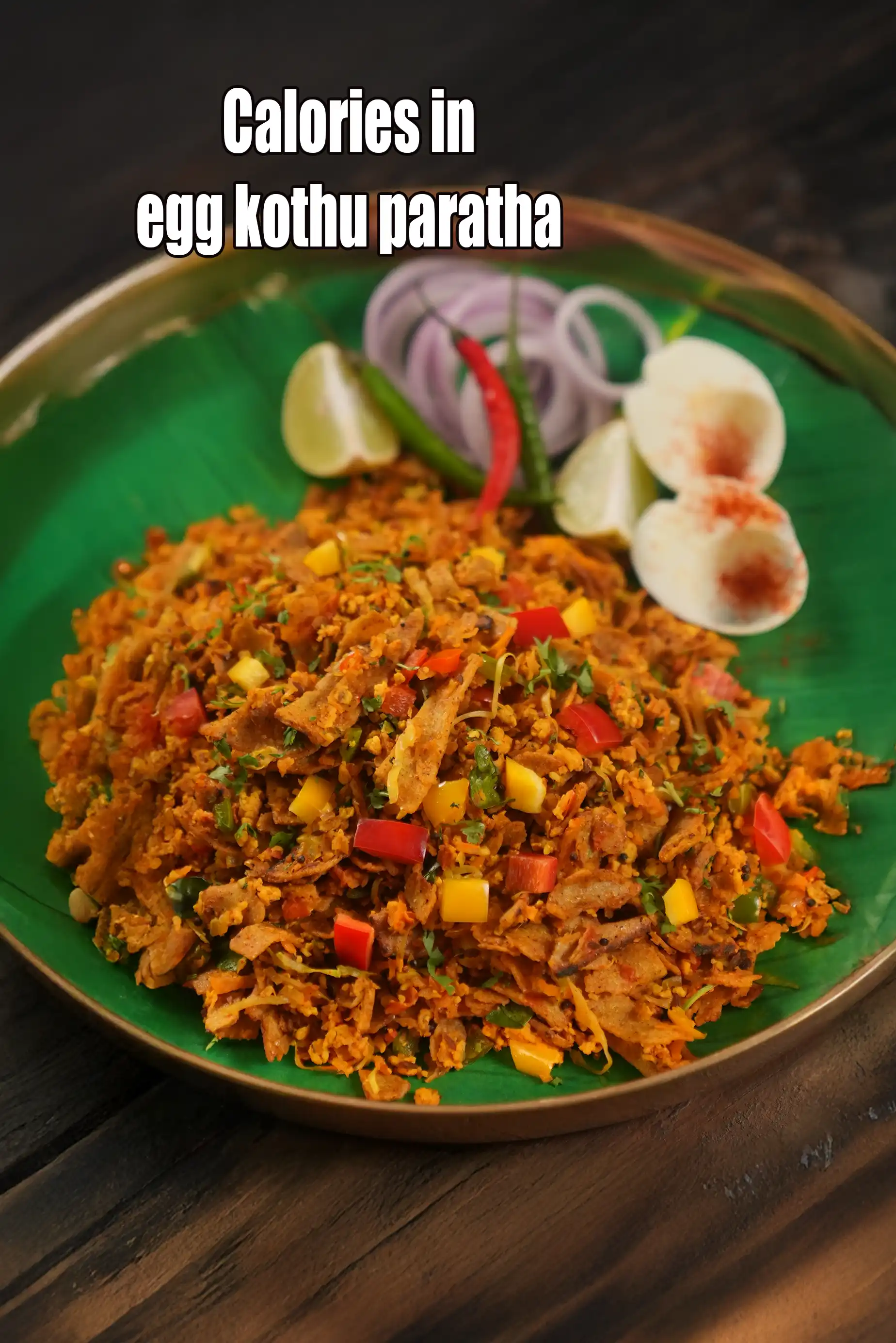 Calories in Egg Kothu Paratha
