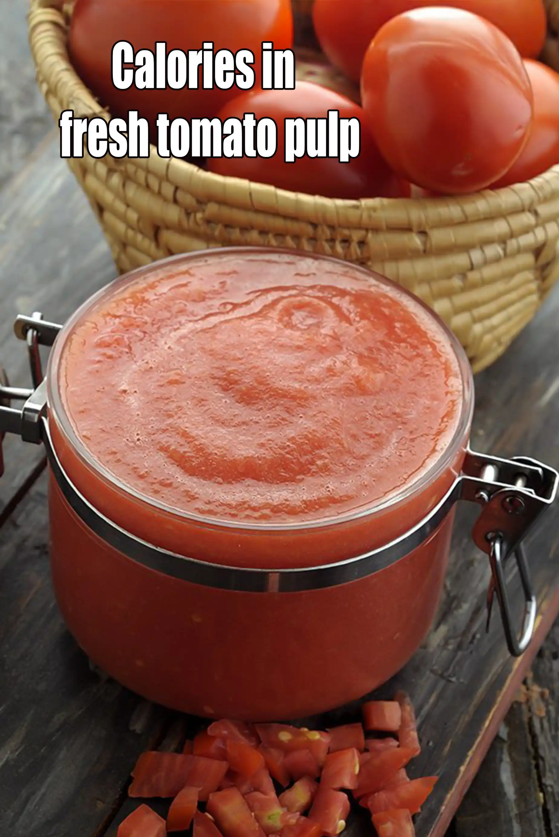Fresh Tomato Pulp, Homemade Tomato Pulp