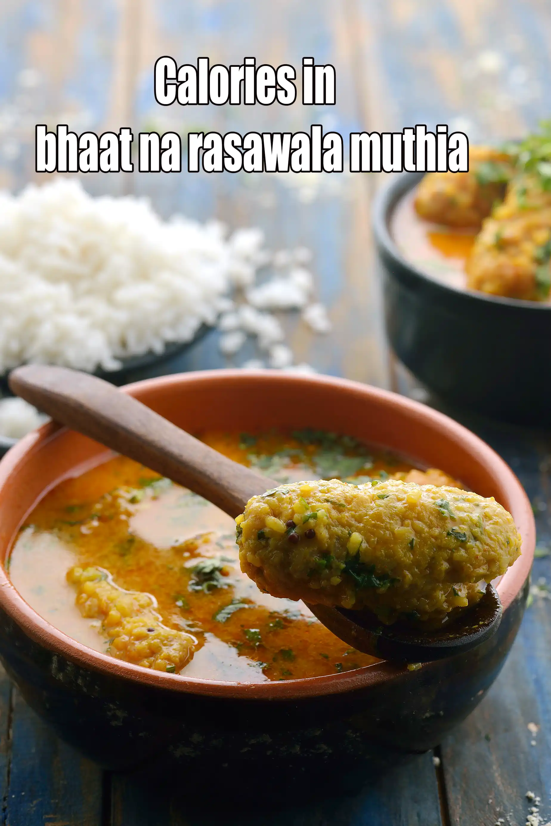 Calories in Bhaat Na Rasawala Muthia ( Gujarati Recipe)