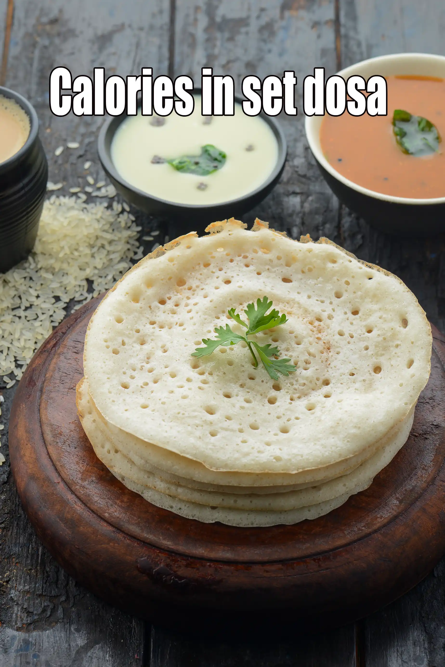 Calories in Udipi Style Set Dosa, Sponge Dosa