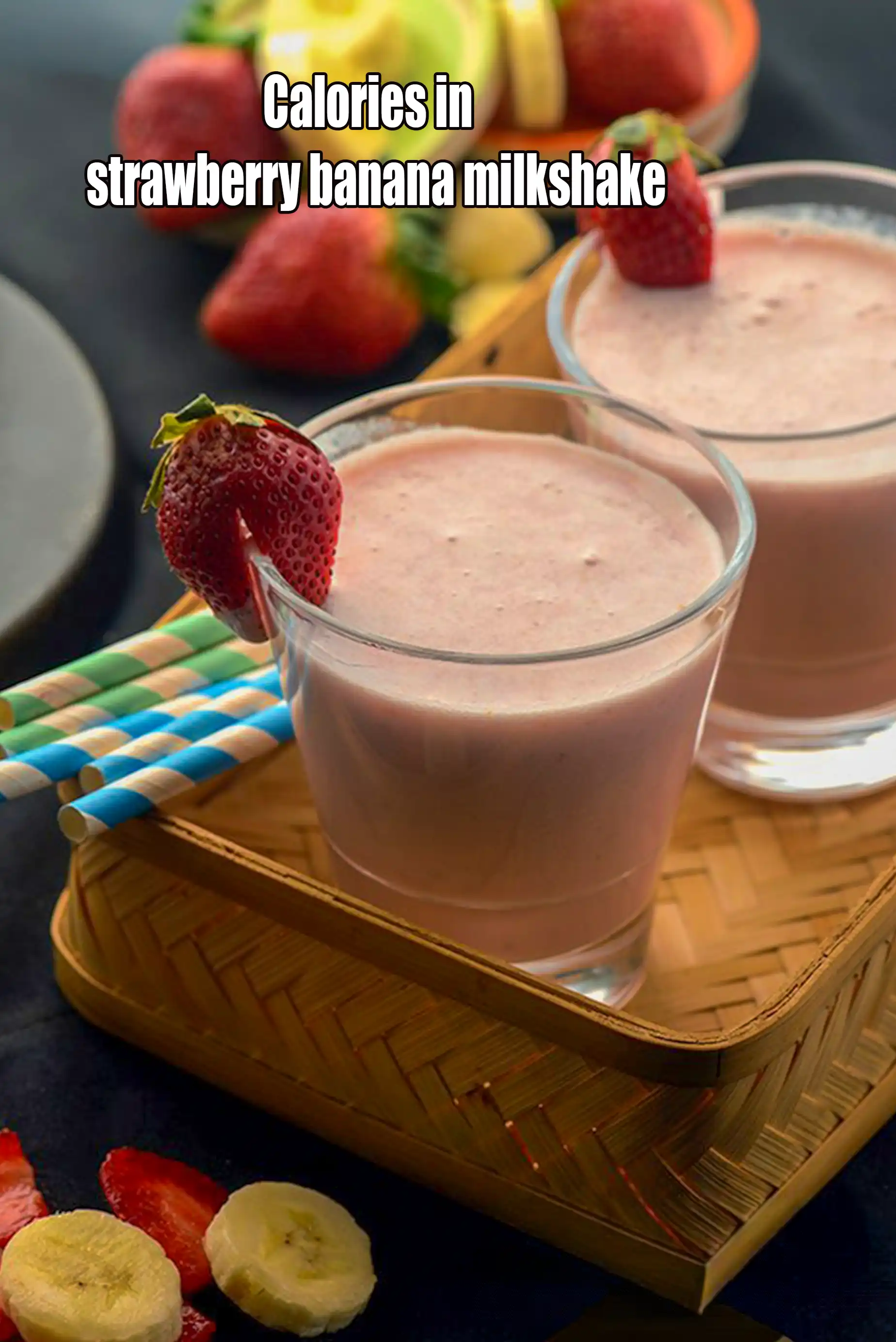 Strawberry Banana Milkshake