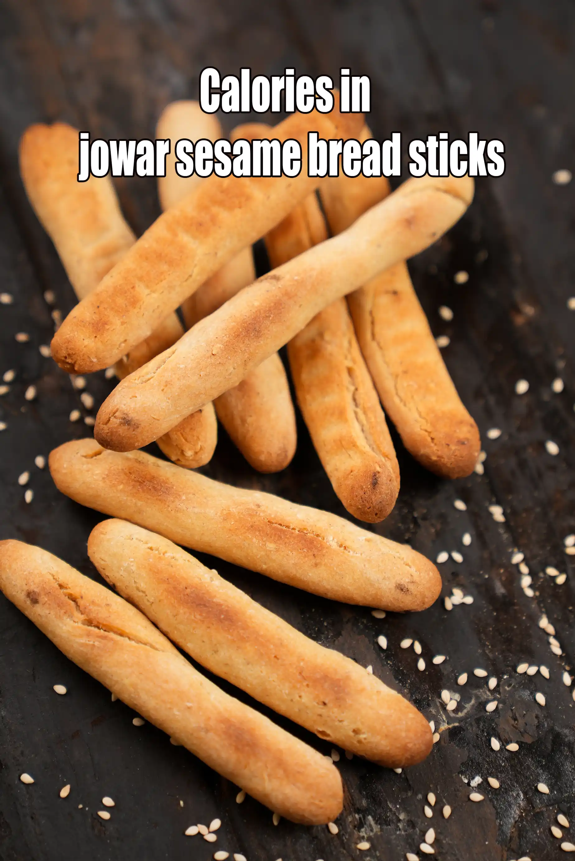 Calories in Jowar Sesame Bread Sticks ( Baby and Toddler Recipe)