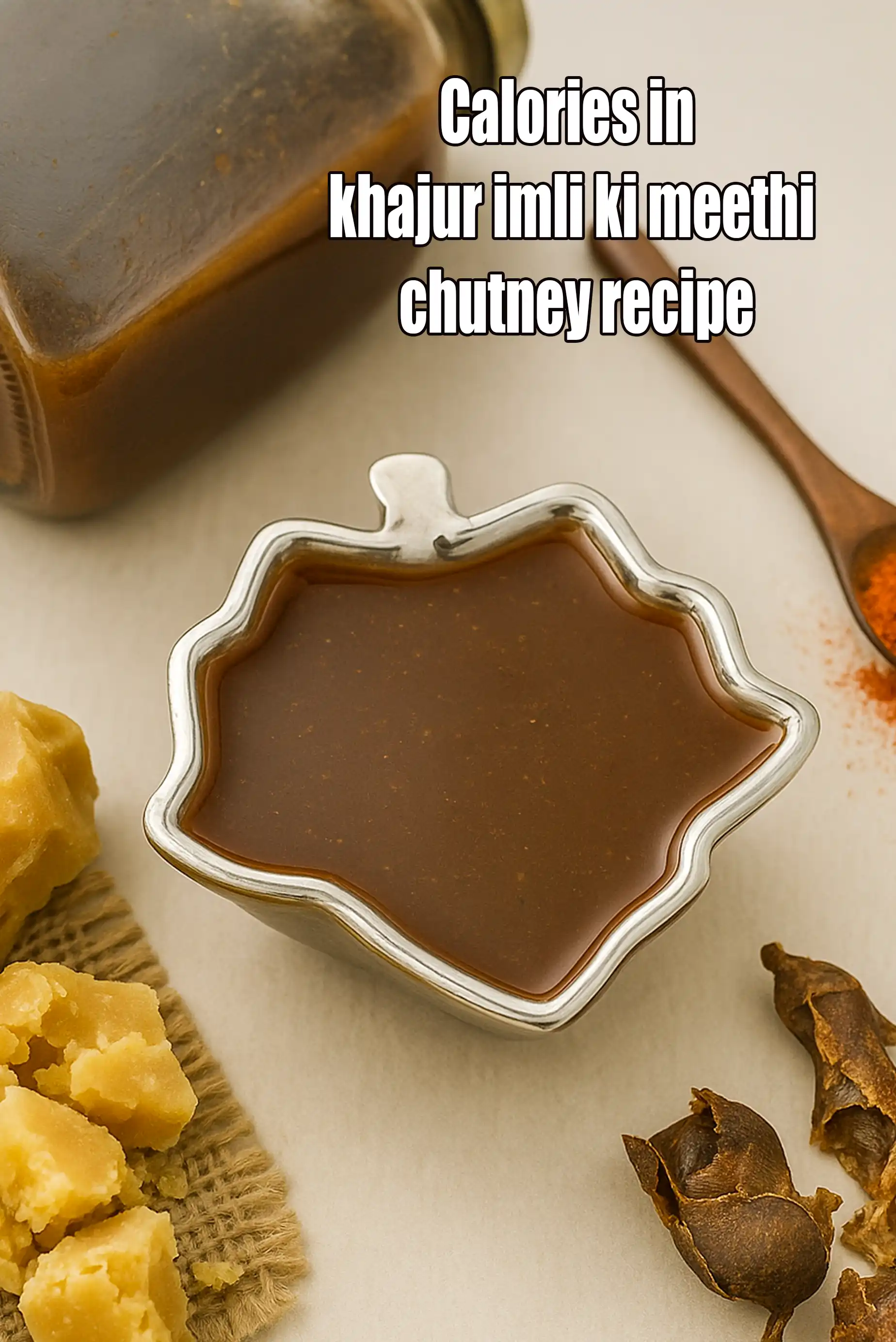 Calories in Khajur Imli ni Chutney ( Gujarati Recipe)