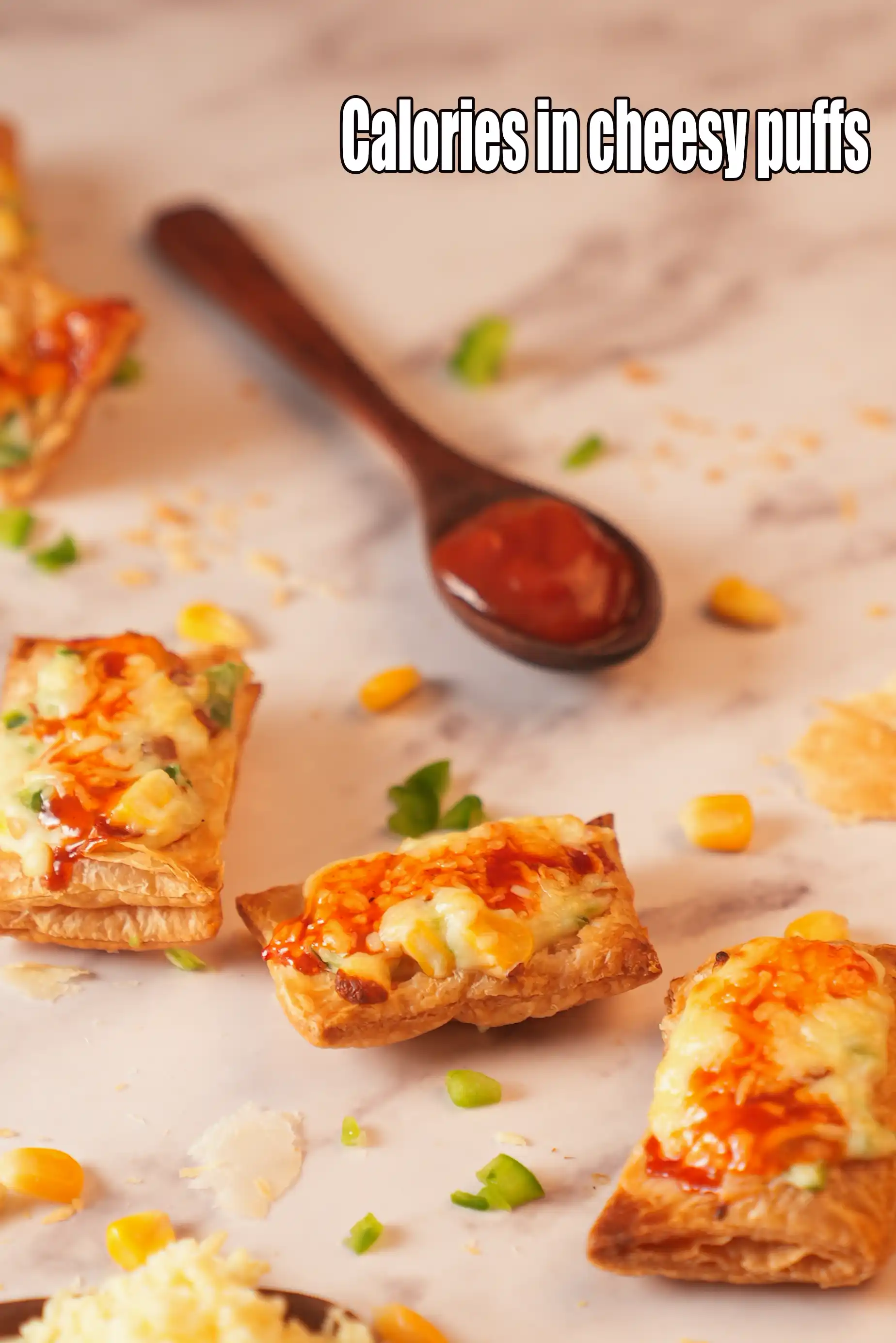 Cheesy Puffs, Baked Khari Biscuits with Cheese