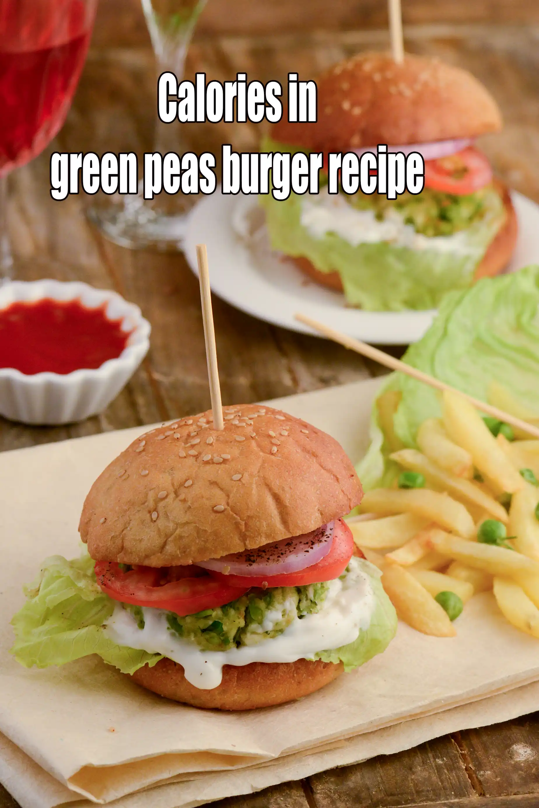 Calories in Paneer and Green Peas Burger ( Tiffin Treats)