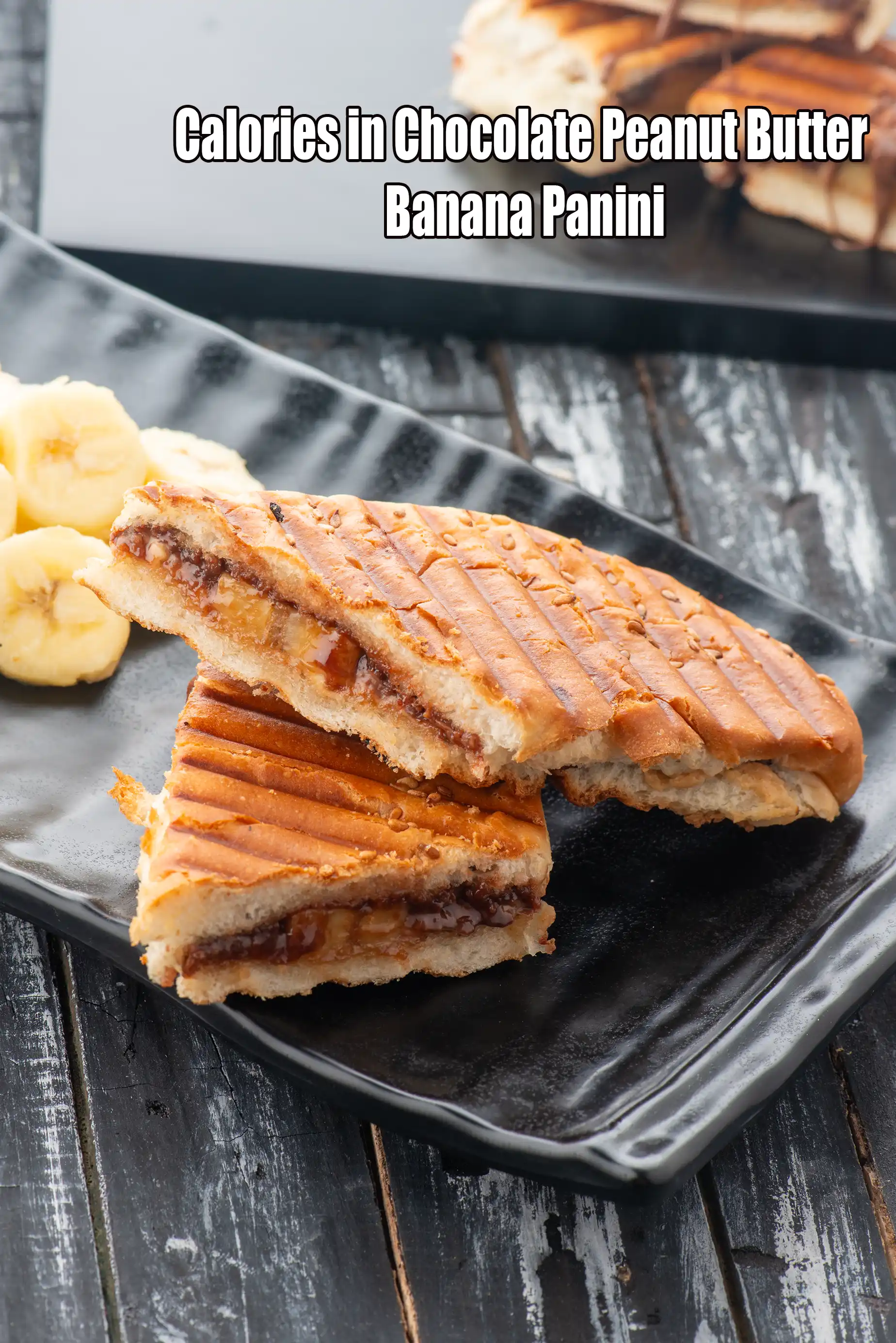 Chocolate Peanut Butter Banana Panini
