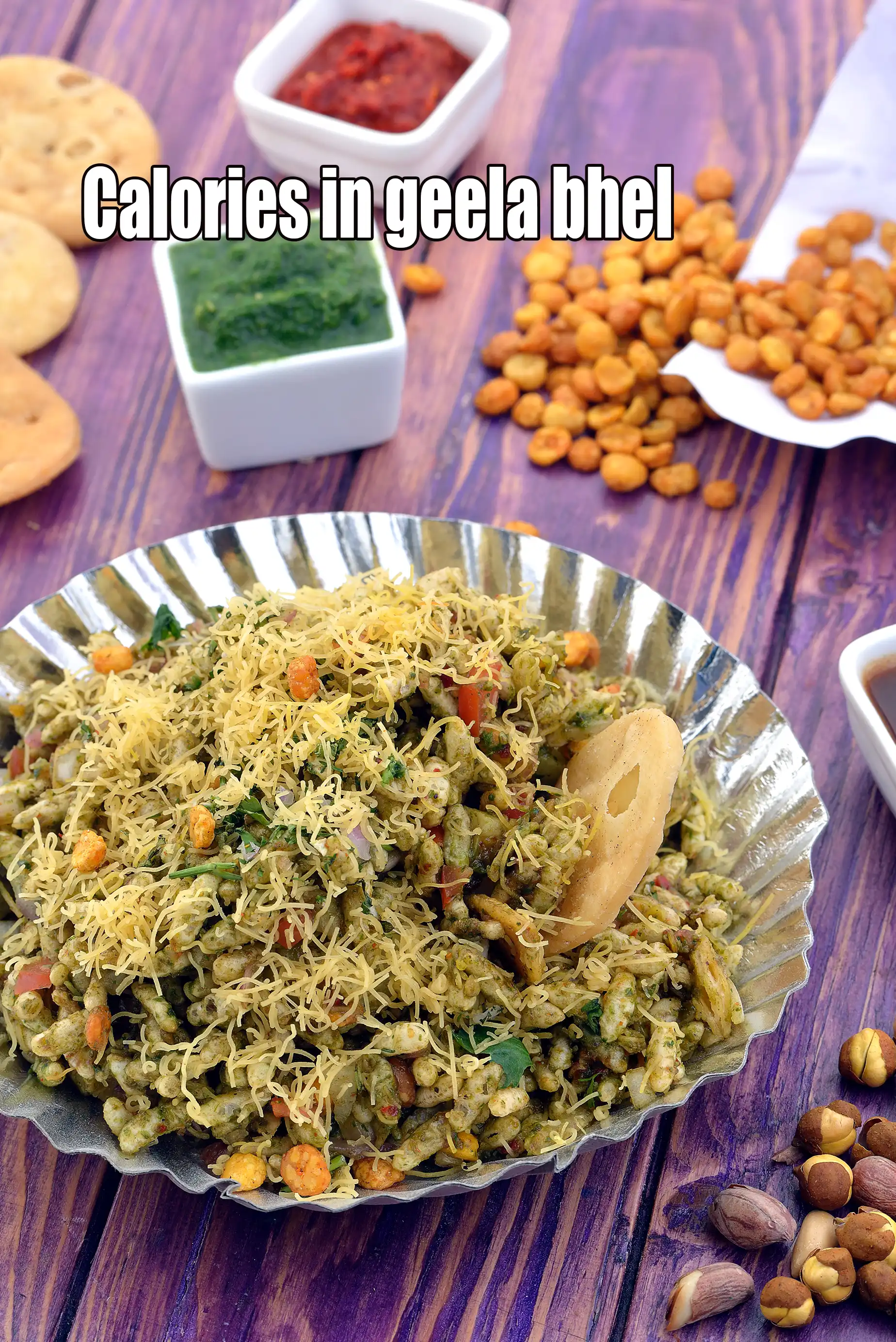 Calories in Geela Bhel