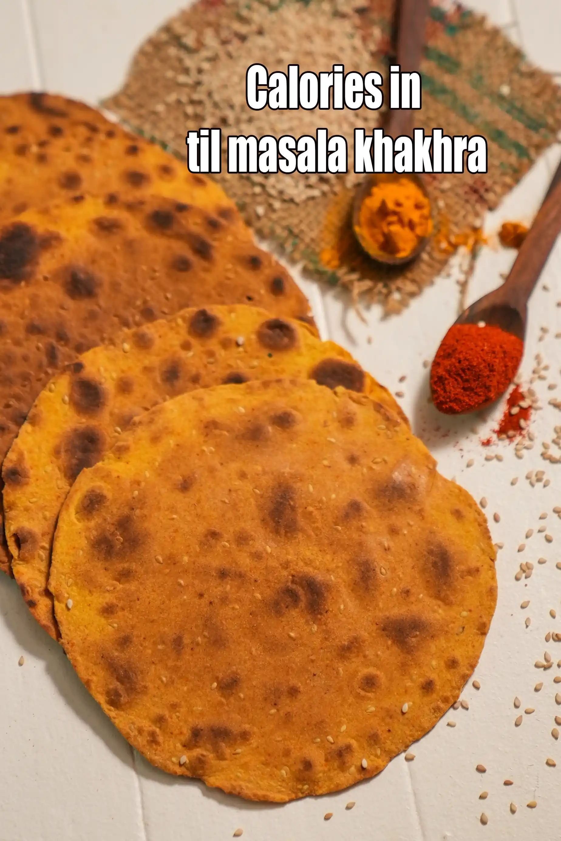 Calories in Til Masala Khakhra, Spicy Sesame Wheat Khakhra