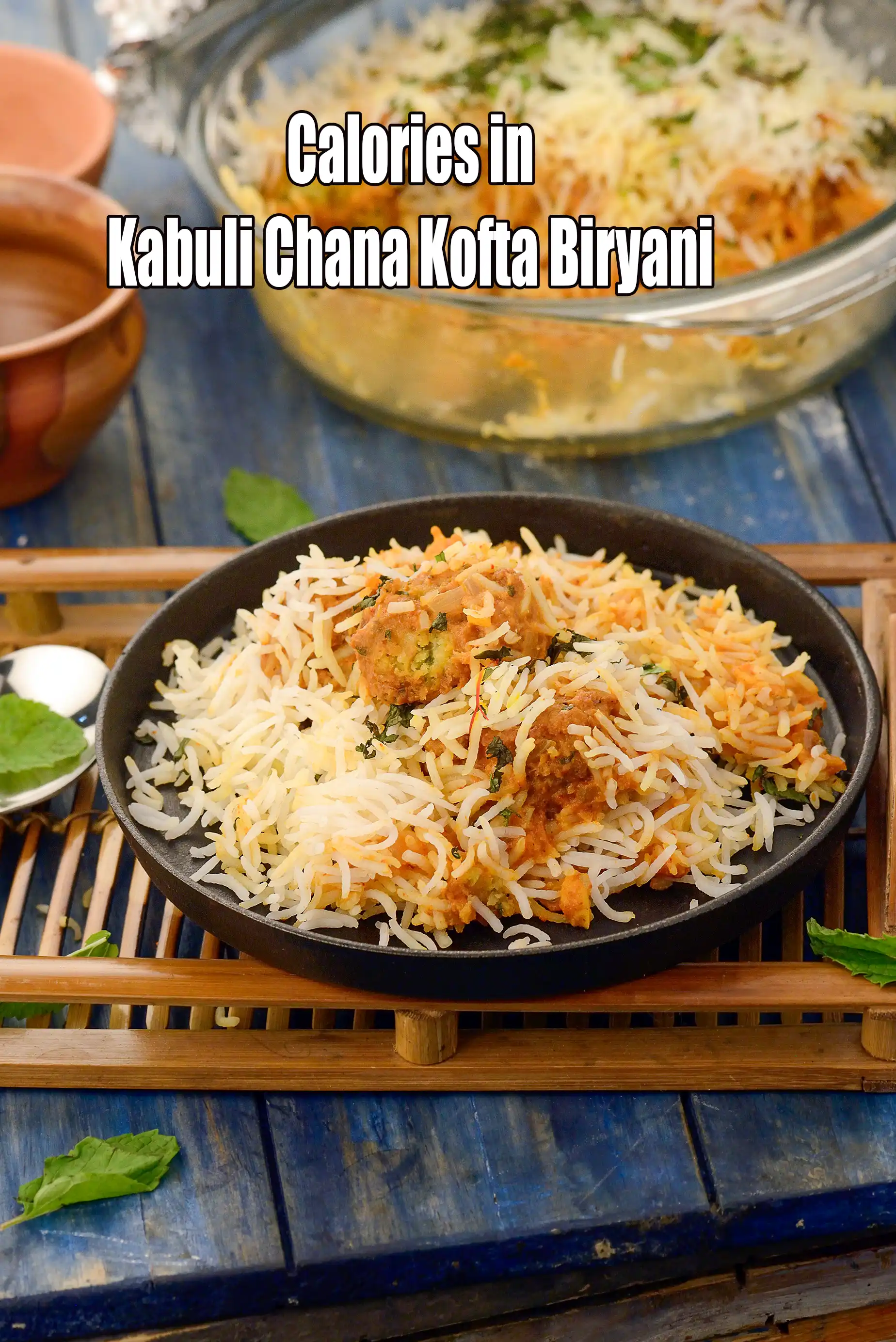 Kabuli Chana Kofta Biryani