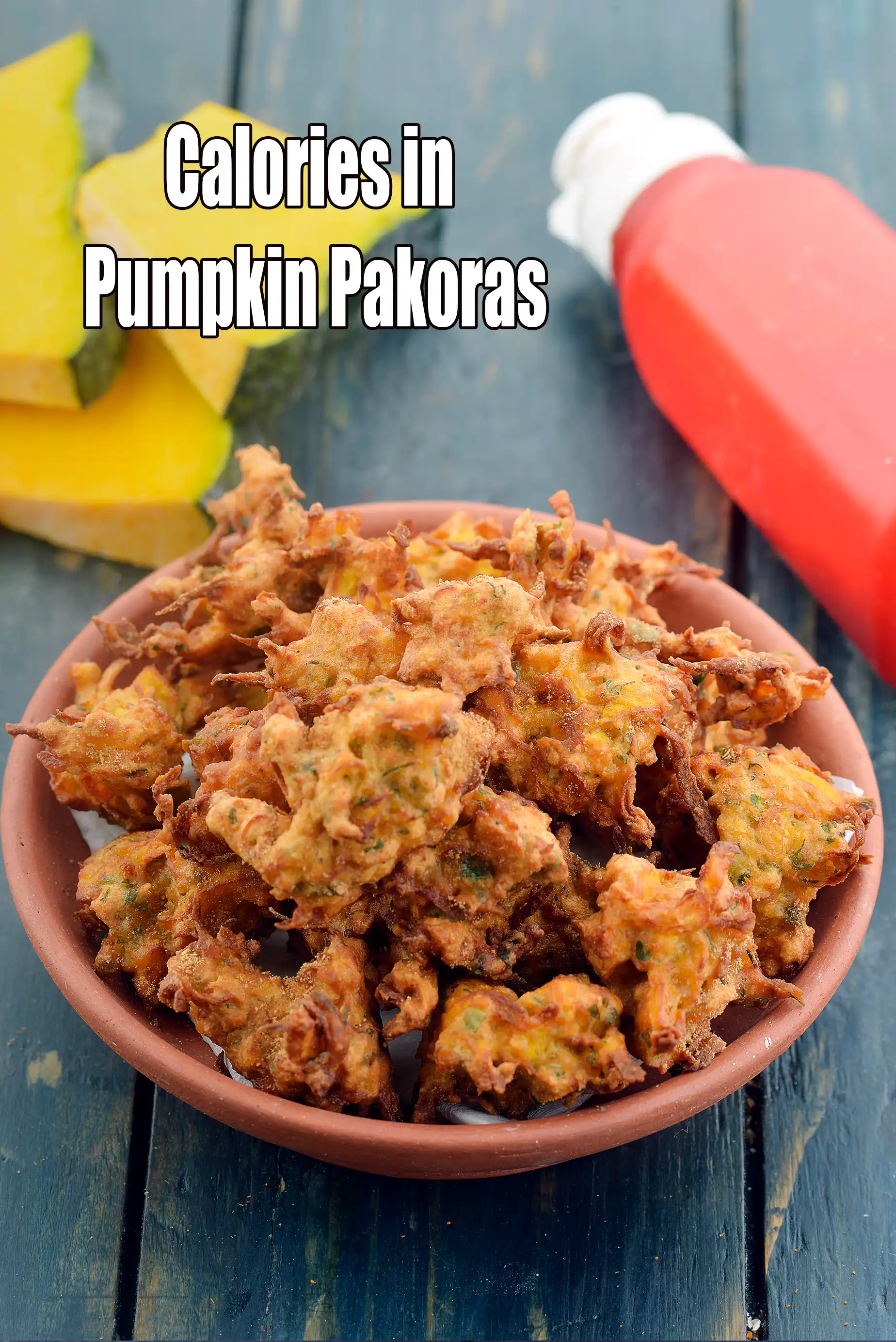 Pumpkin Pakoras, Kaddu Pakoda, Tea Snack