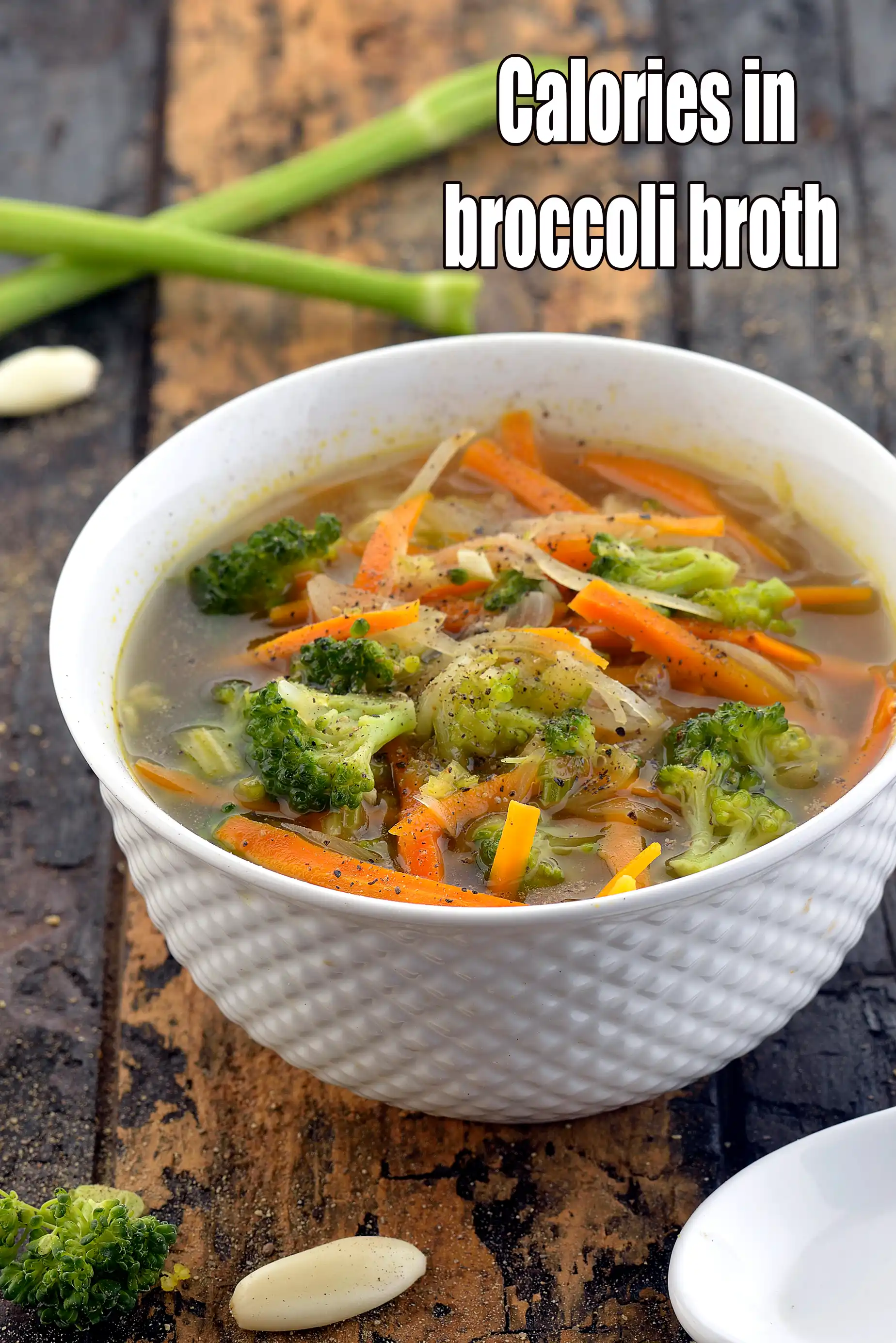 Broccoli Broth, Healthy Clear Broccoli Carrot Soup