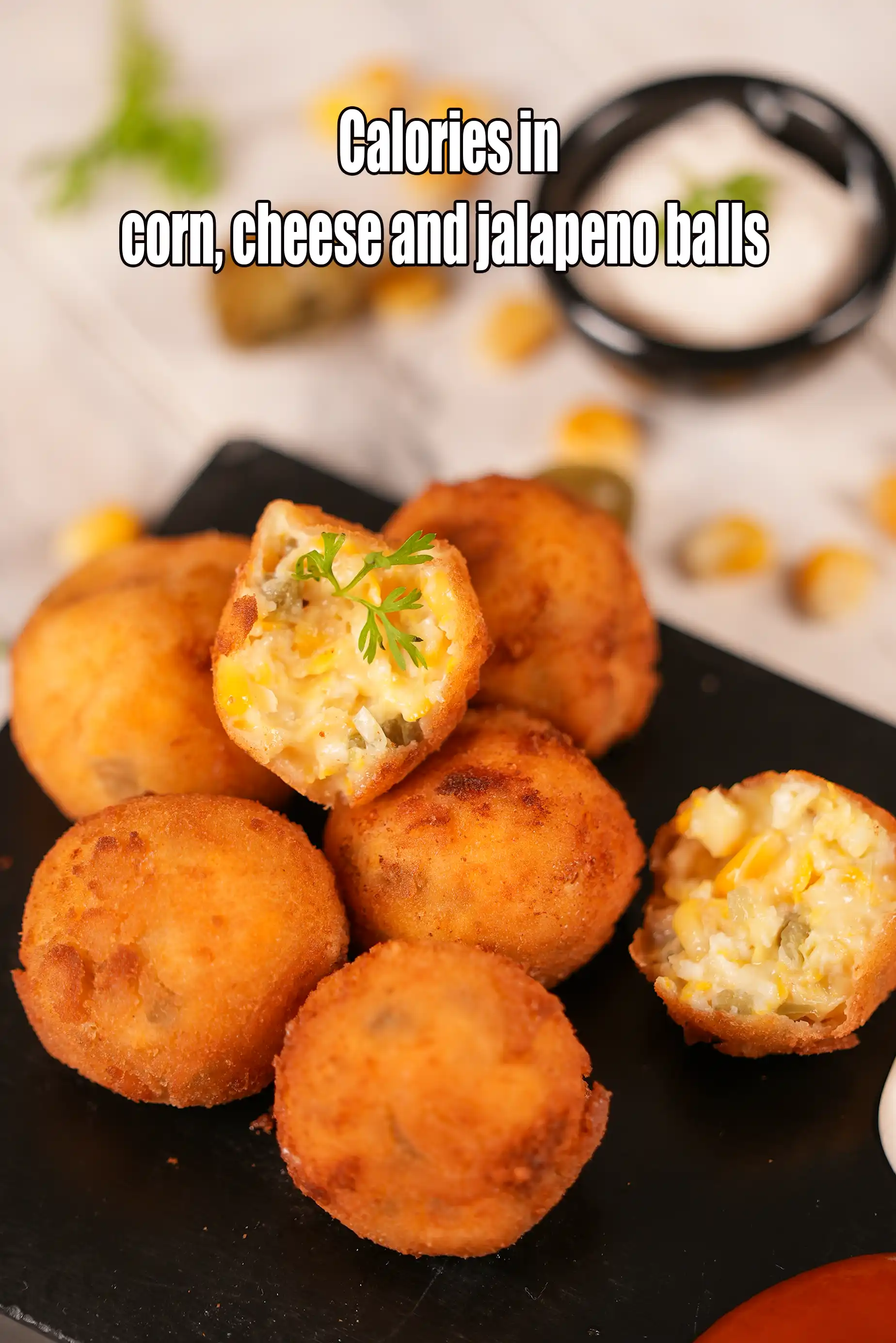 Corn, Cheese and Jalapeno Balls