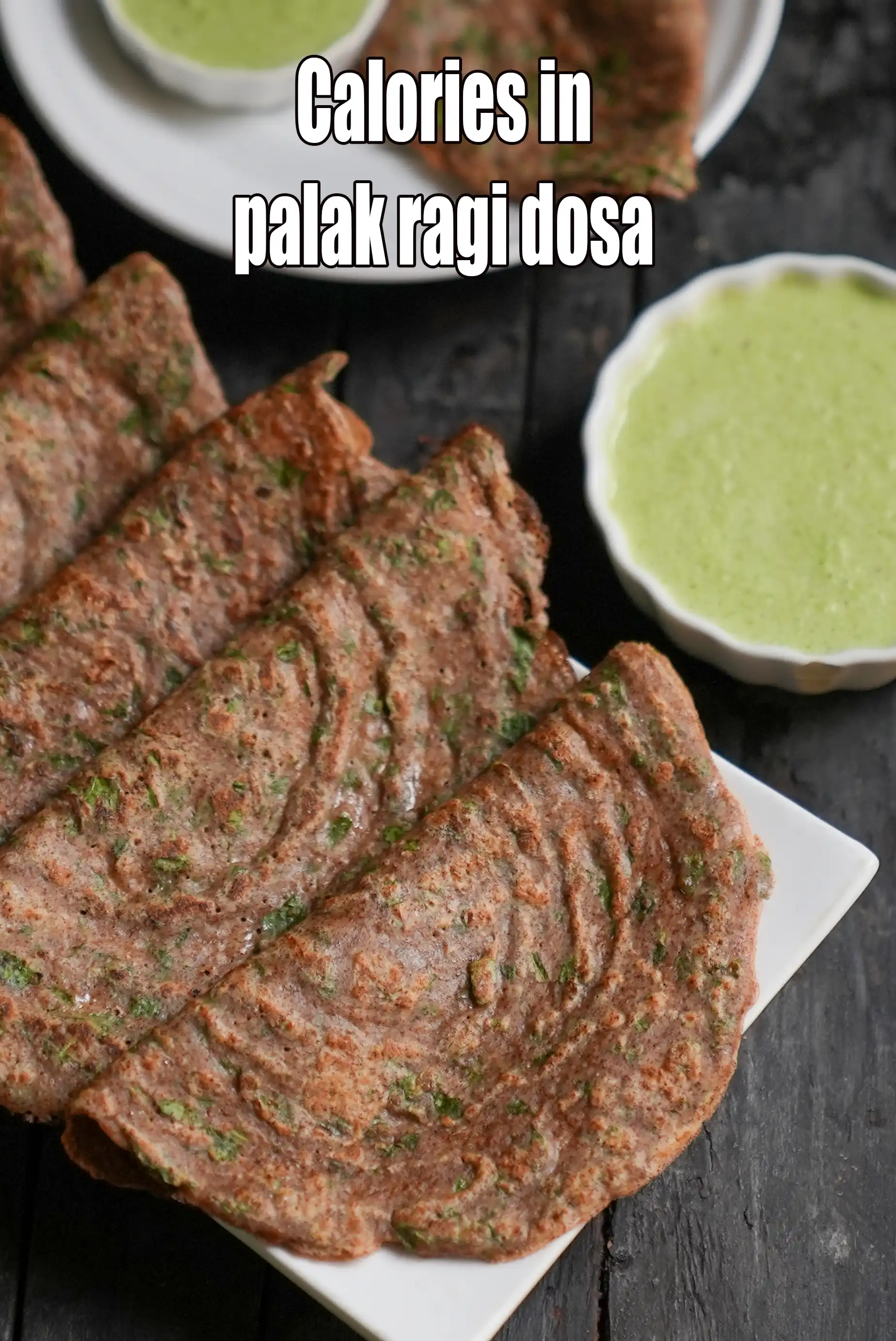 Palak Ragi Dosa
