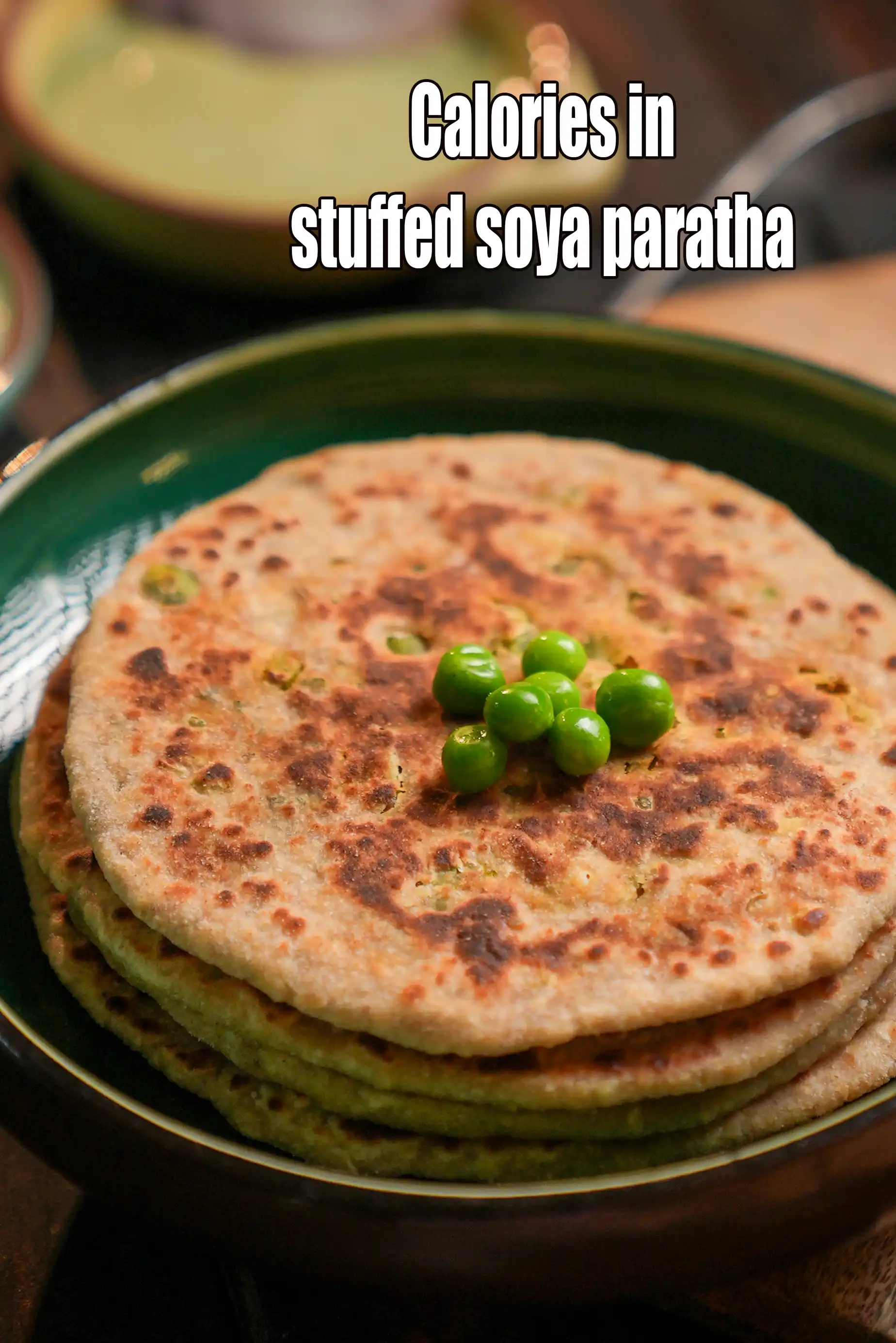Stuffed Soya Paratha