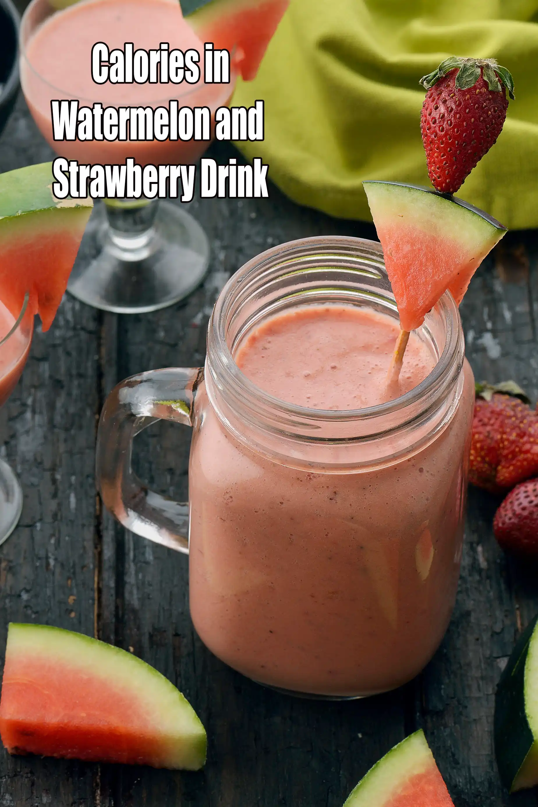 Watermelon and Strawberry Drink