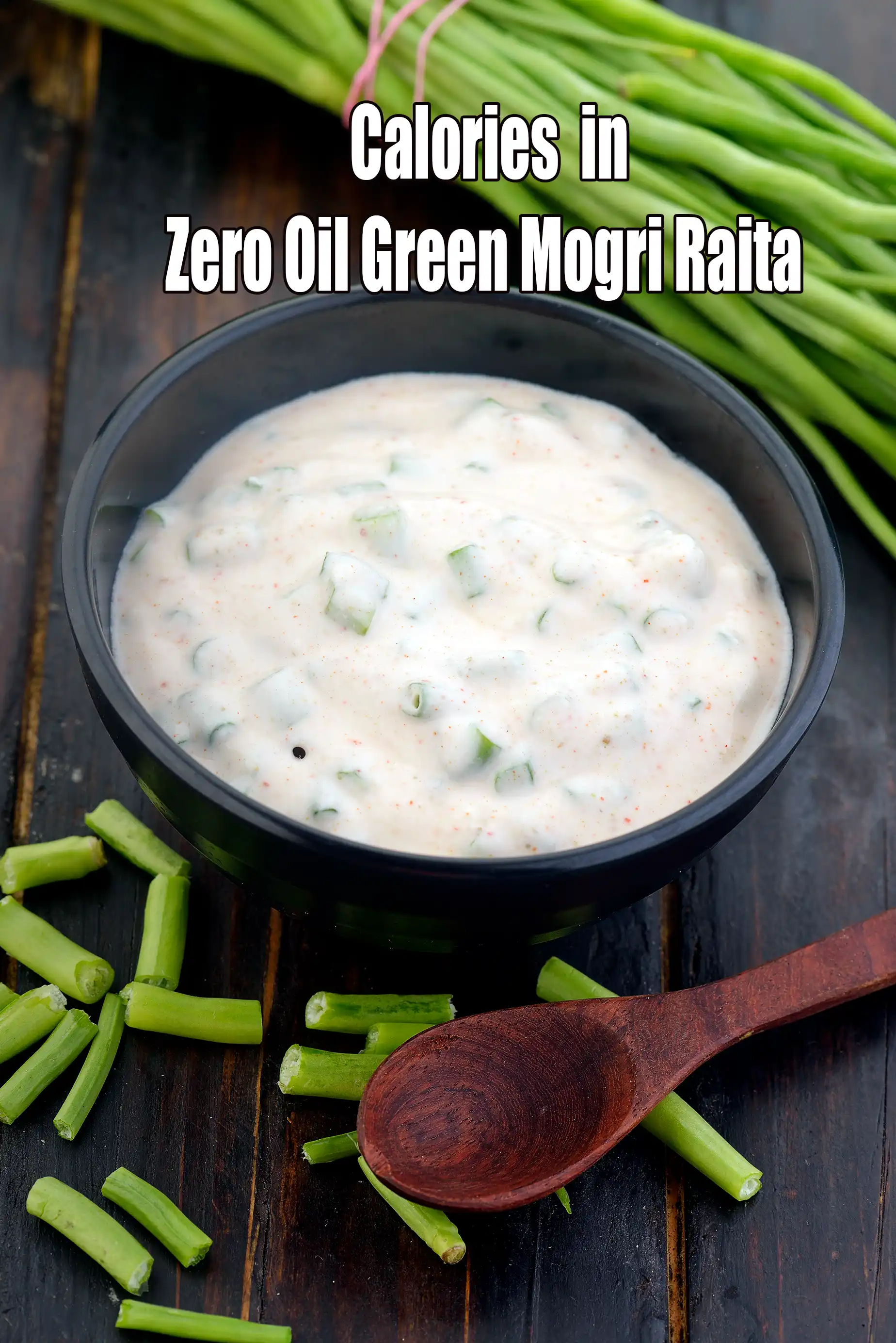 Zero Oil Green Mogri Raita