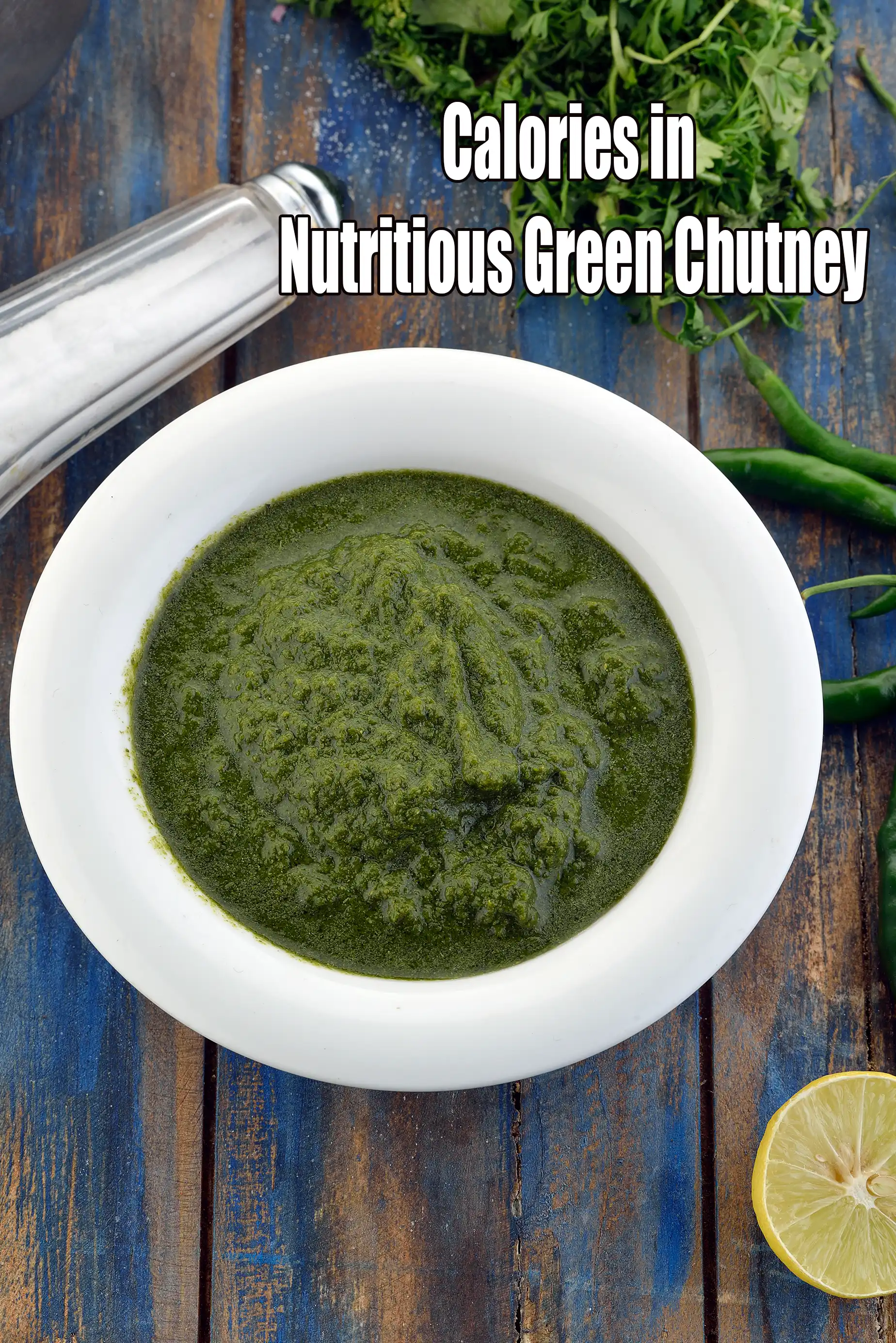 Calories in Nutritious Green Chutney