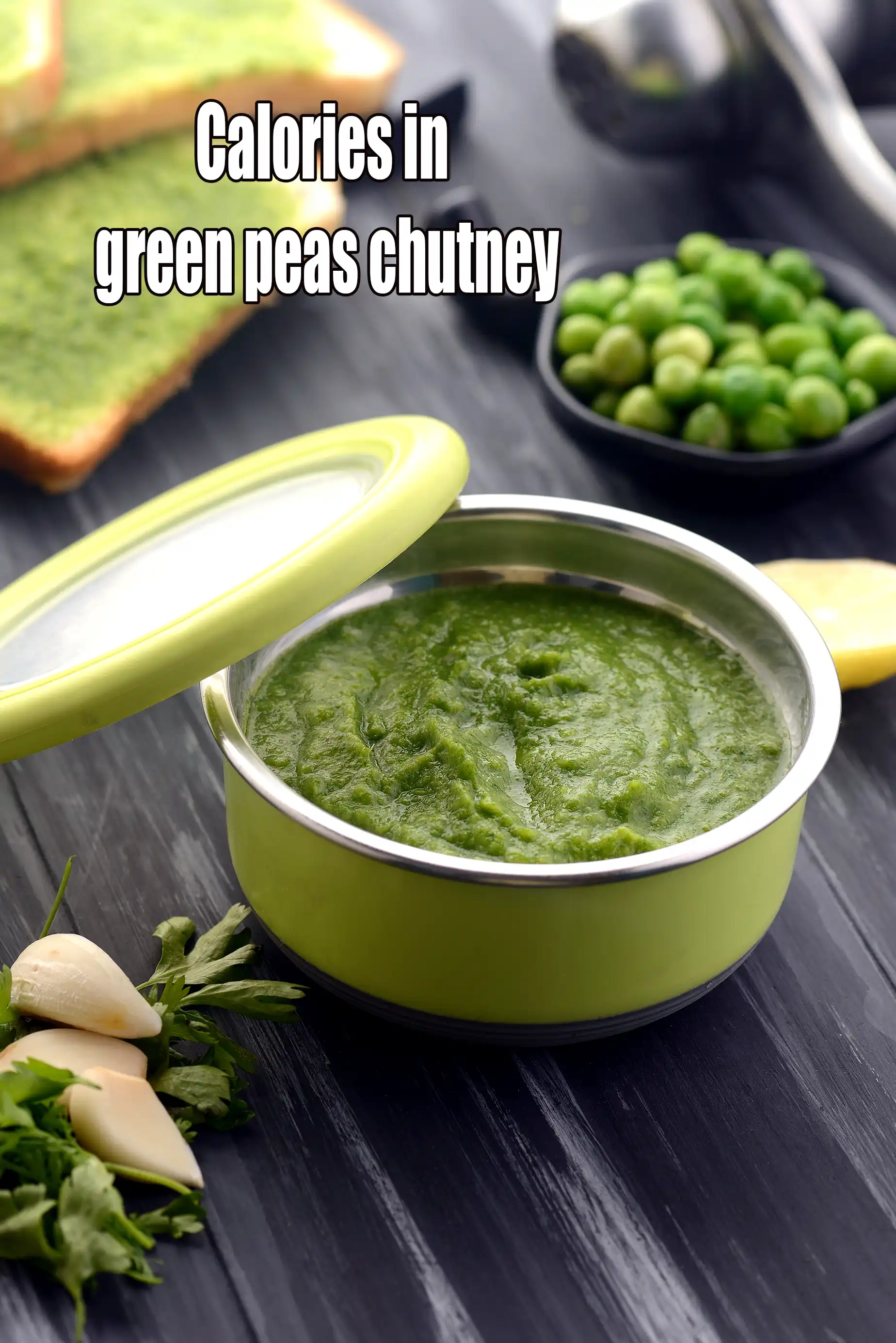 Calories in Green Peas Chutney