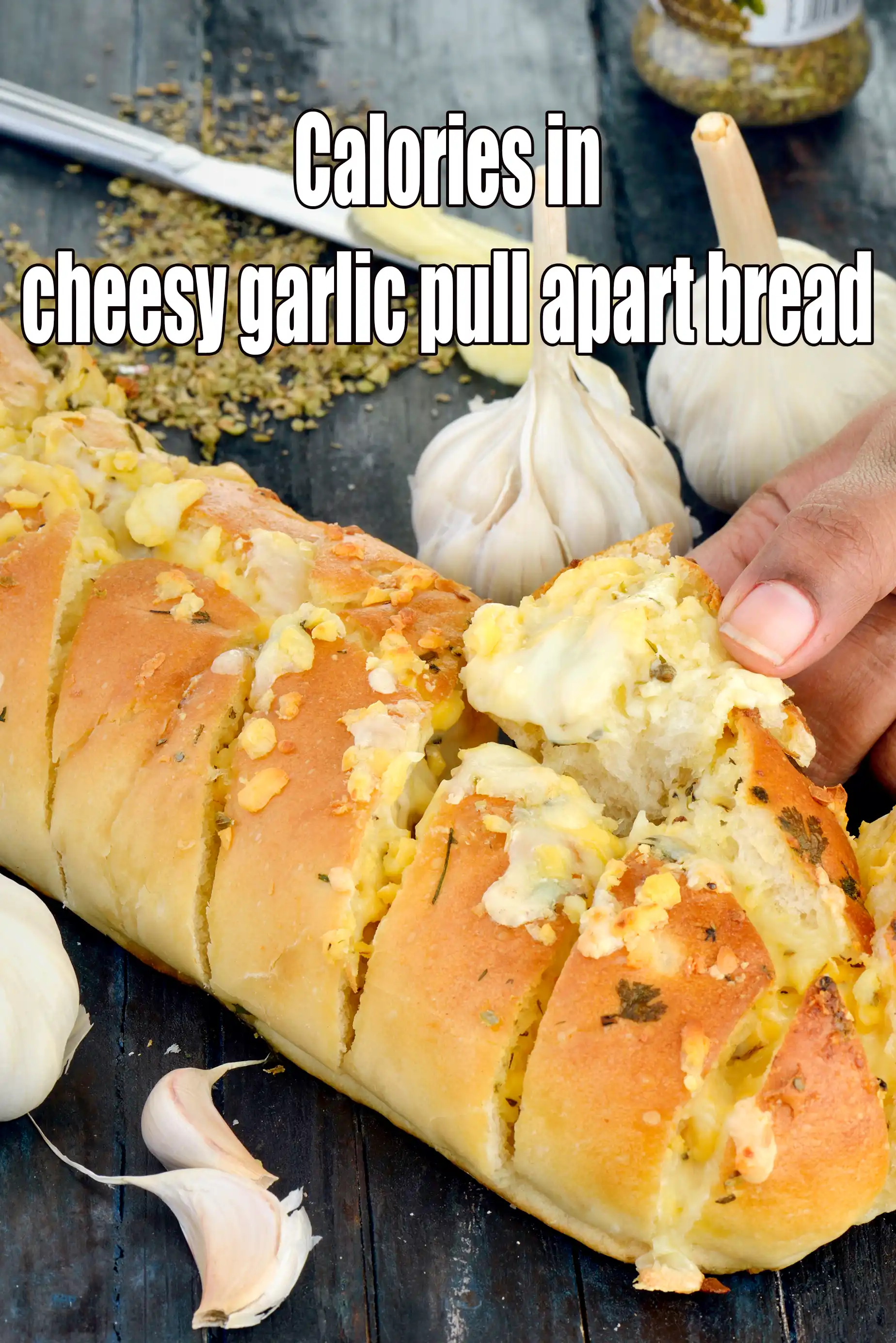Cheesy Garlic Pull Apart French Bread