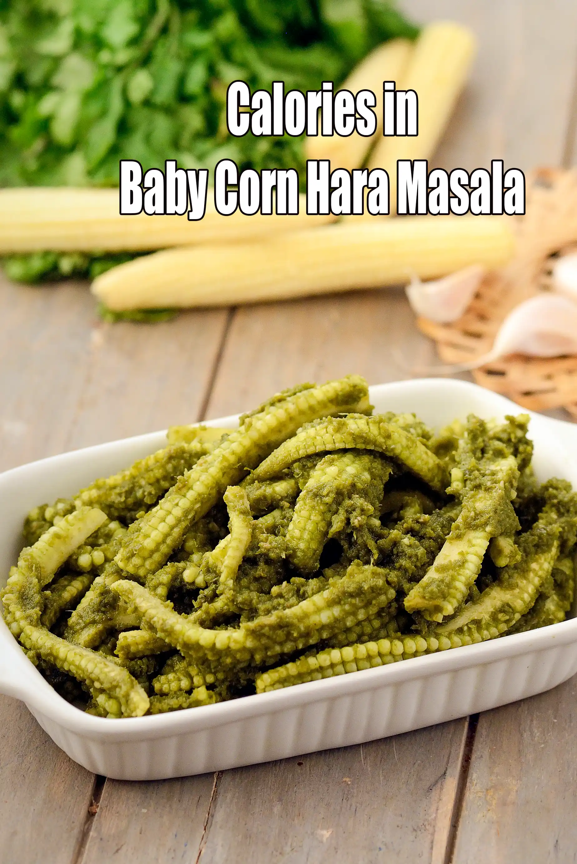 Baby Corn Hara Masala