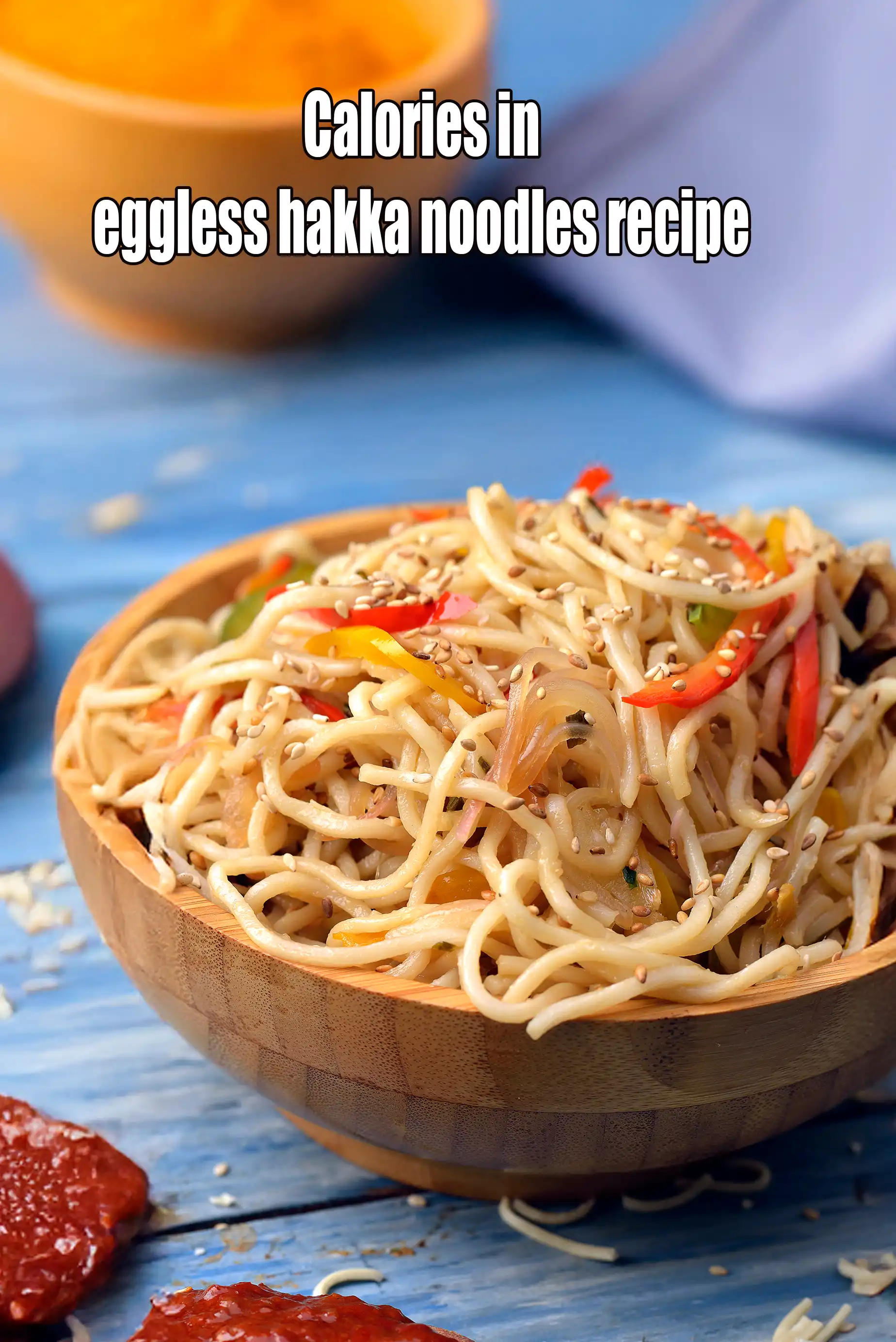 eggless hakka noodles