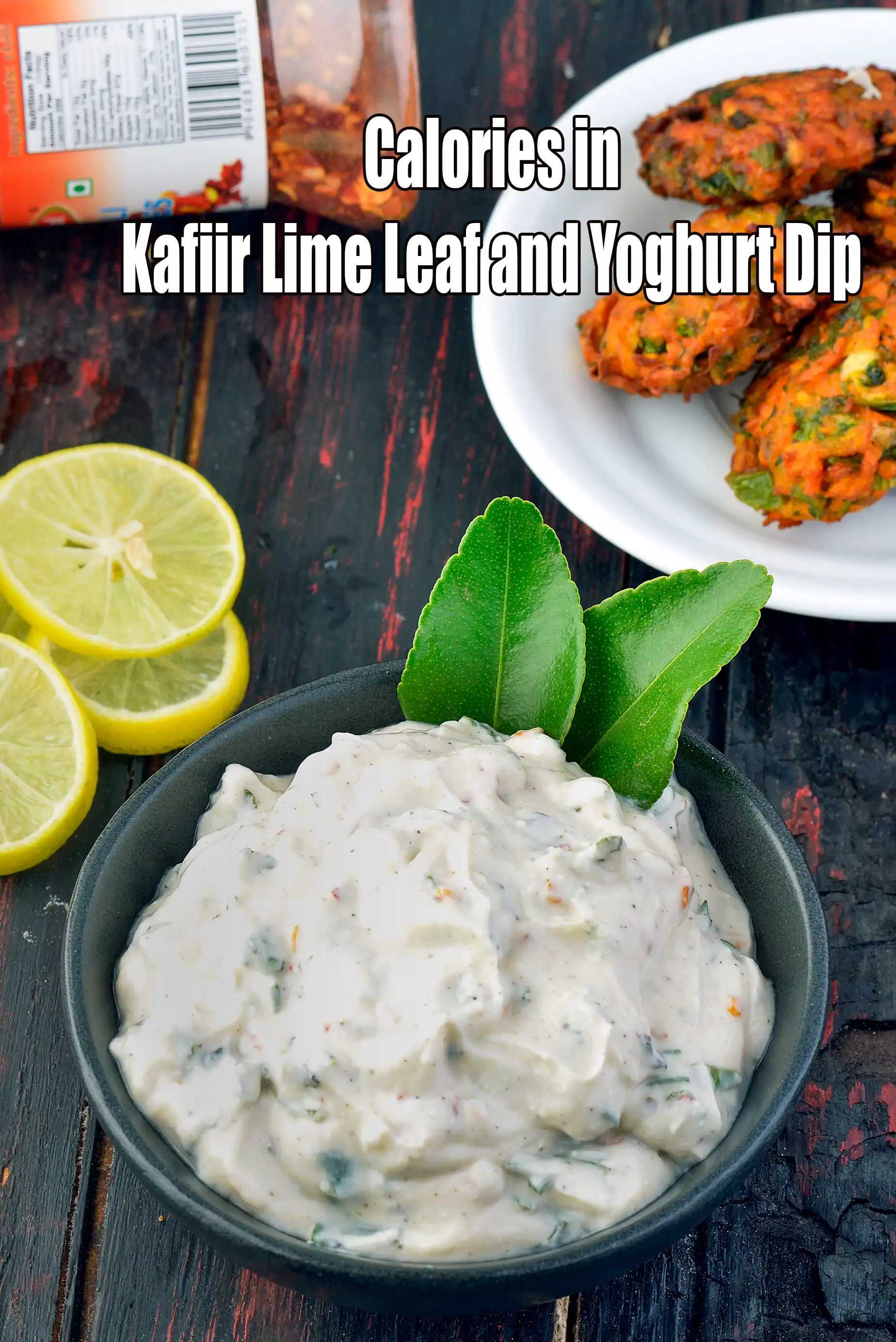 Calories in Kafiir Lime Leaf and Yoghurt Dip