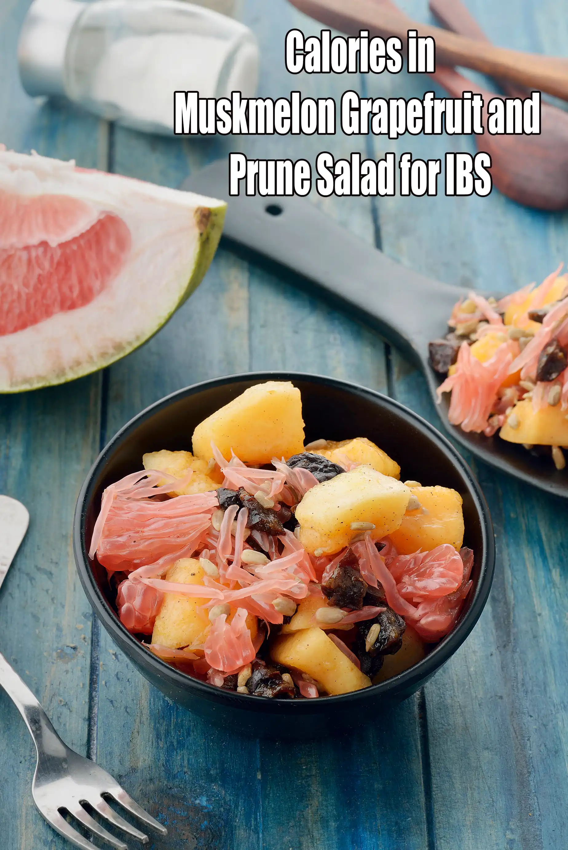 Muskmelon Grapefruit and Prune Salad, Ibs Recipe