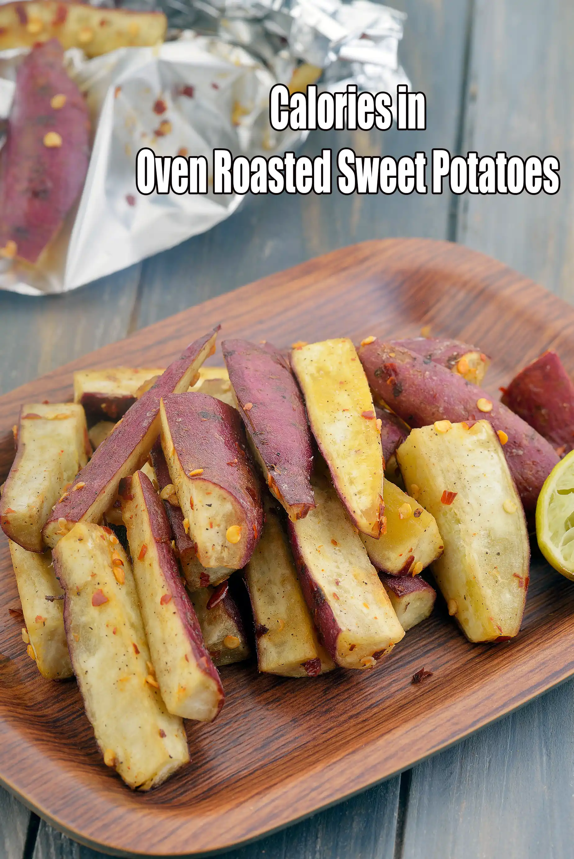 Oven Roasted Sweet Potatoes, Shakarkand Snack