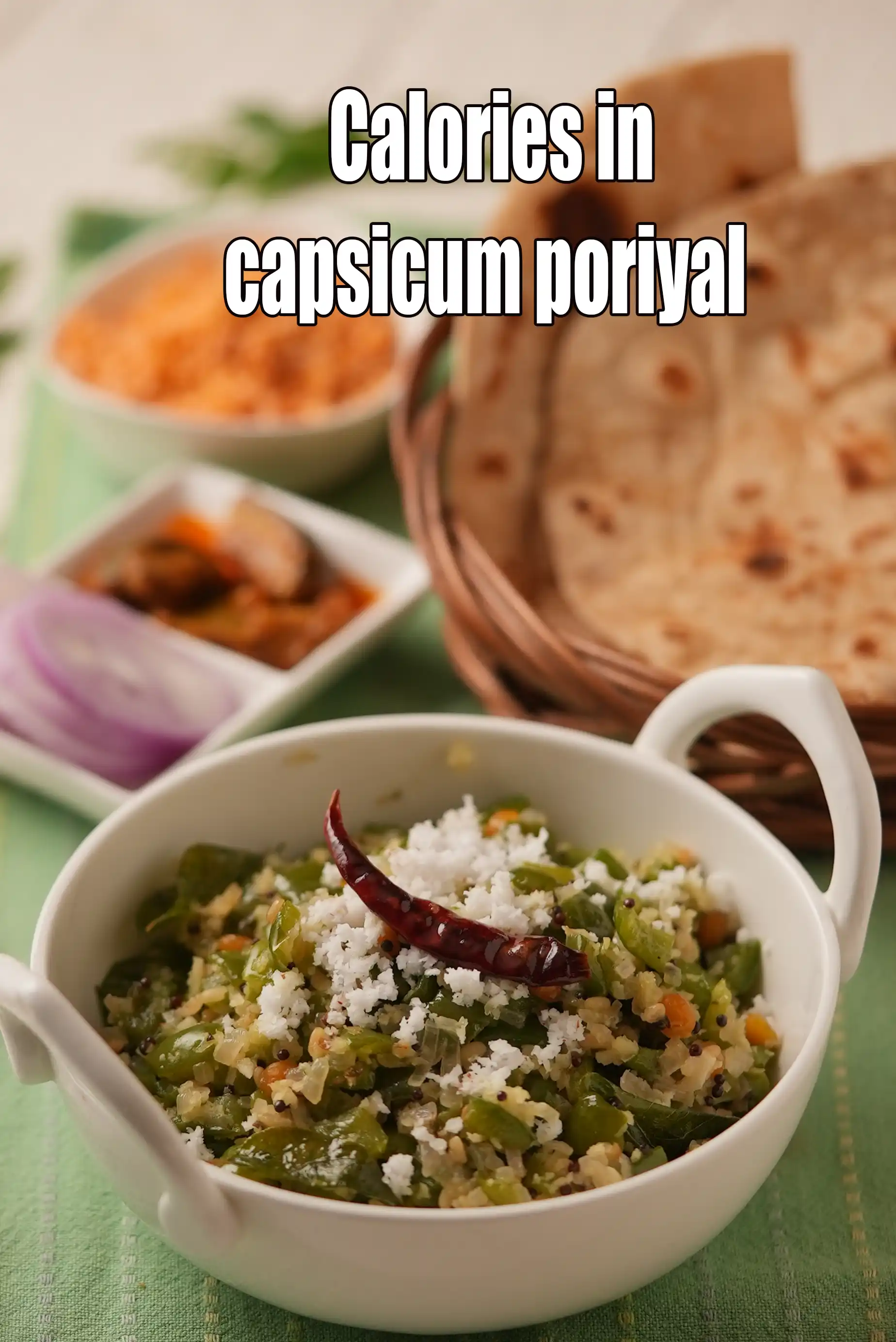 Calories in Capsicum Poriyal