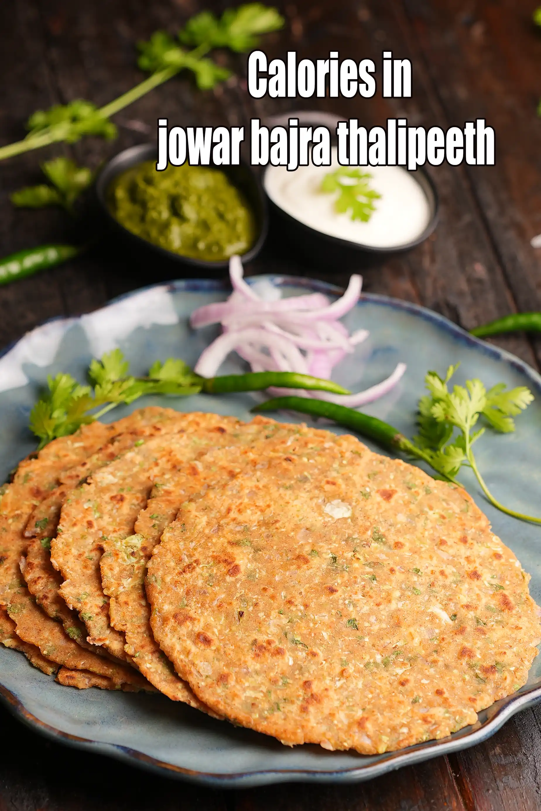 Calories in Jowar Bajra Besan Thalipeeth