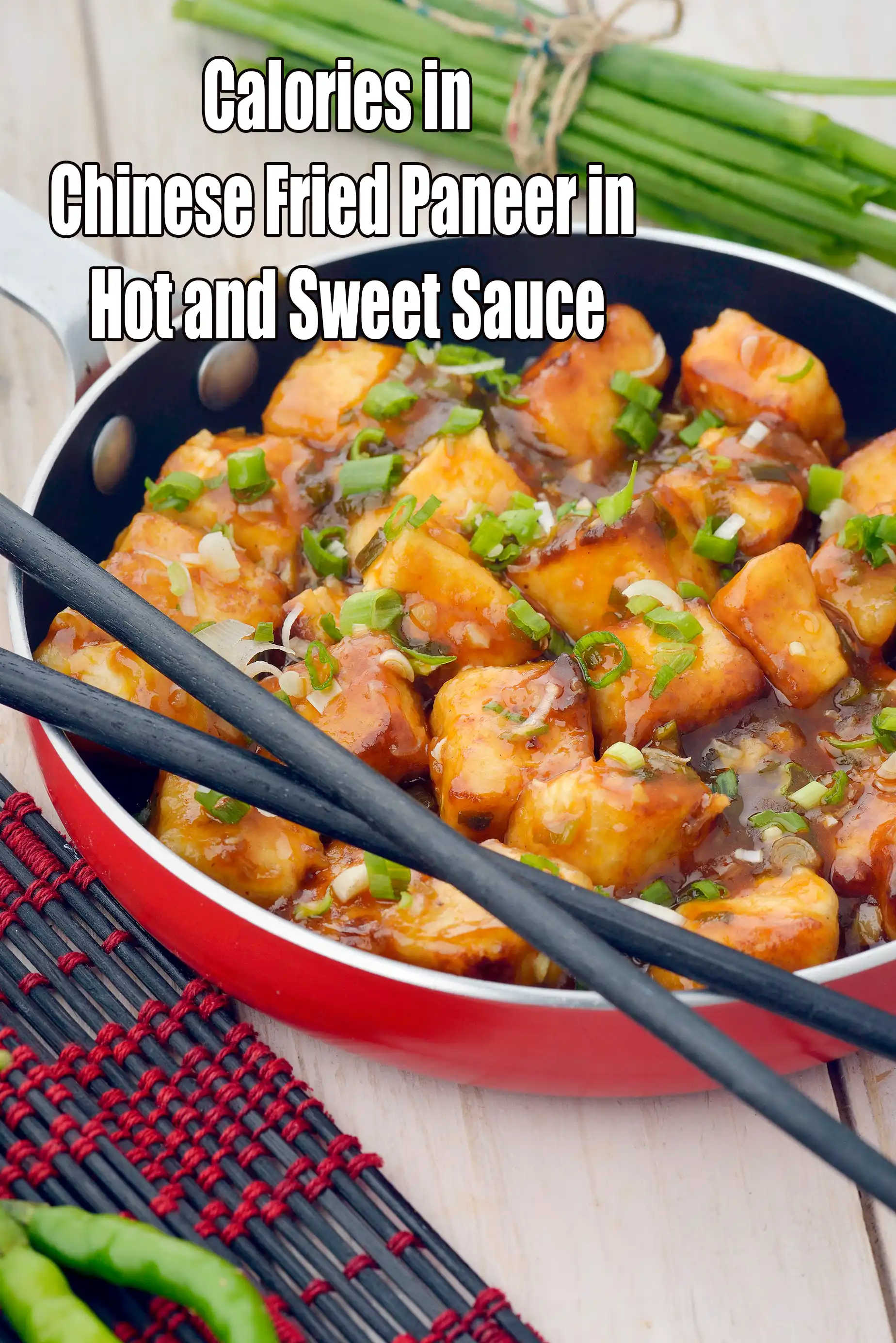 Chinese Fried Paneer in Hot and Sweet Sauce, Kapi Cho Paneer