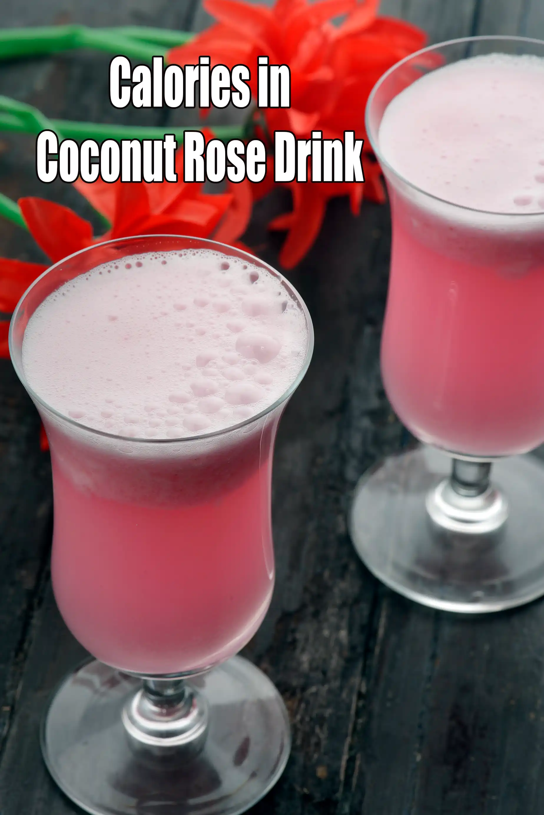 Coconut Rose Drink