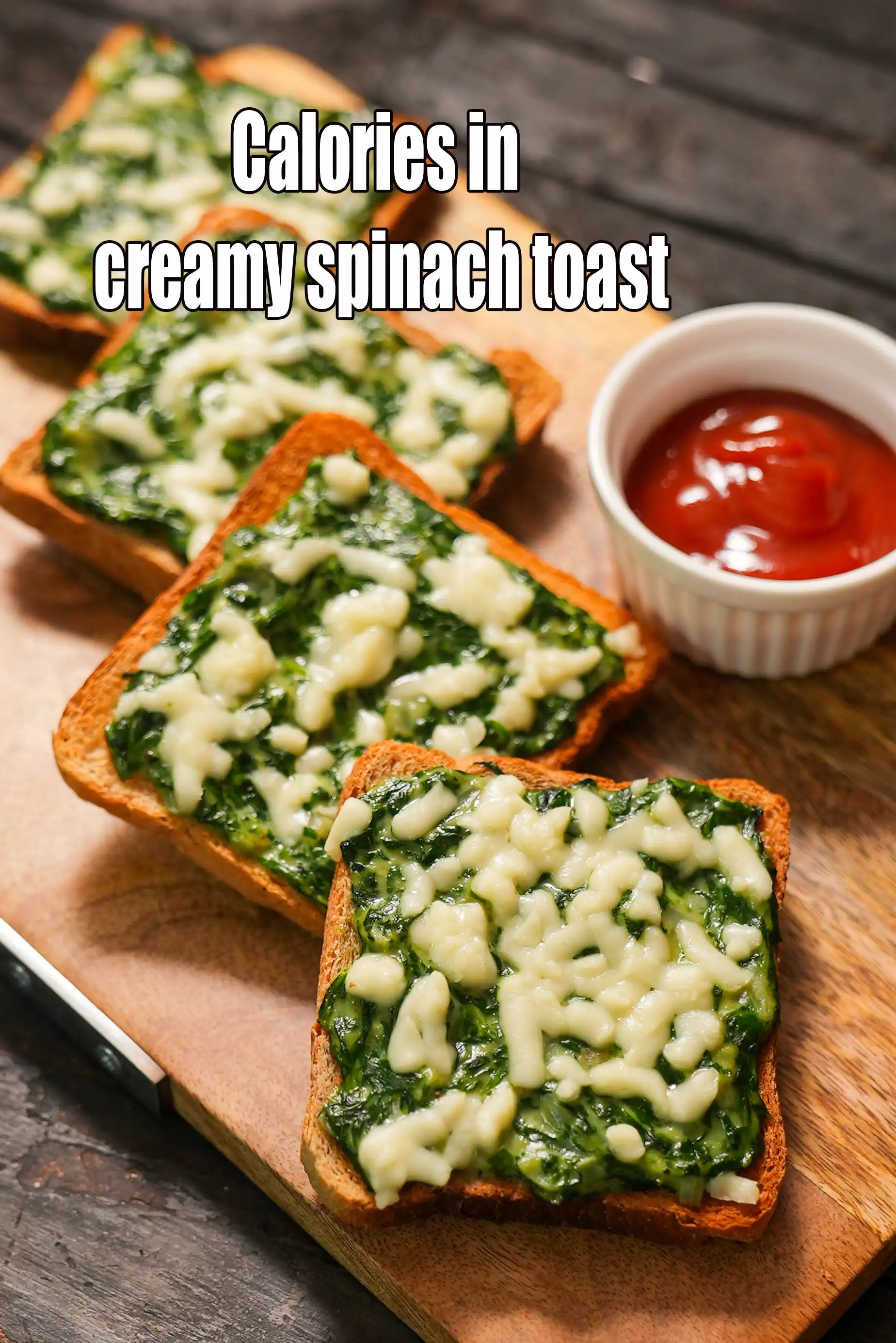 Creamy Spinach Toast