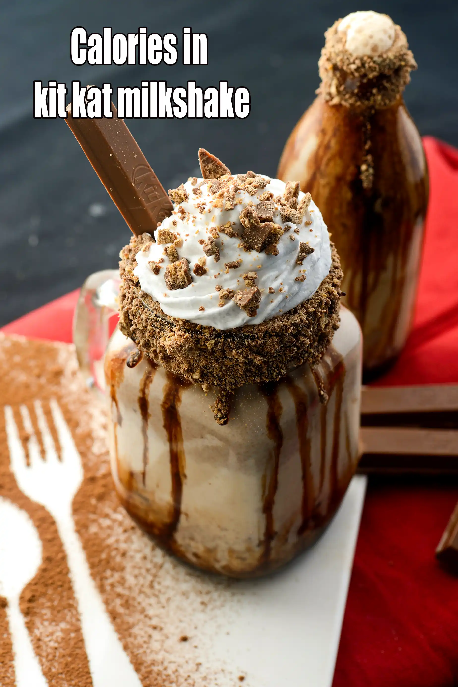 Calories in Kit Kat Milkshake with Ice- Cream