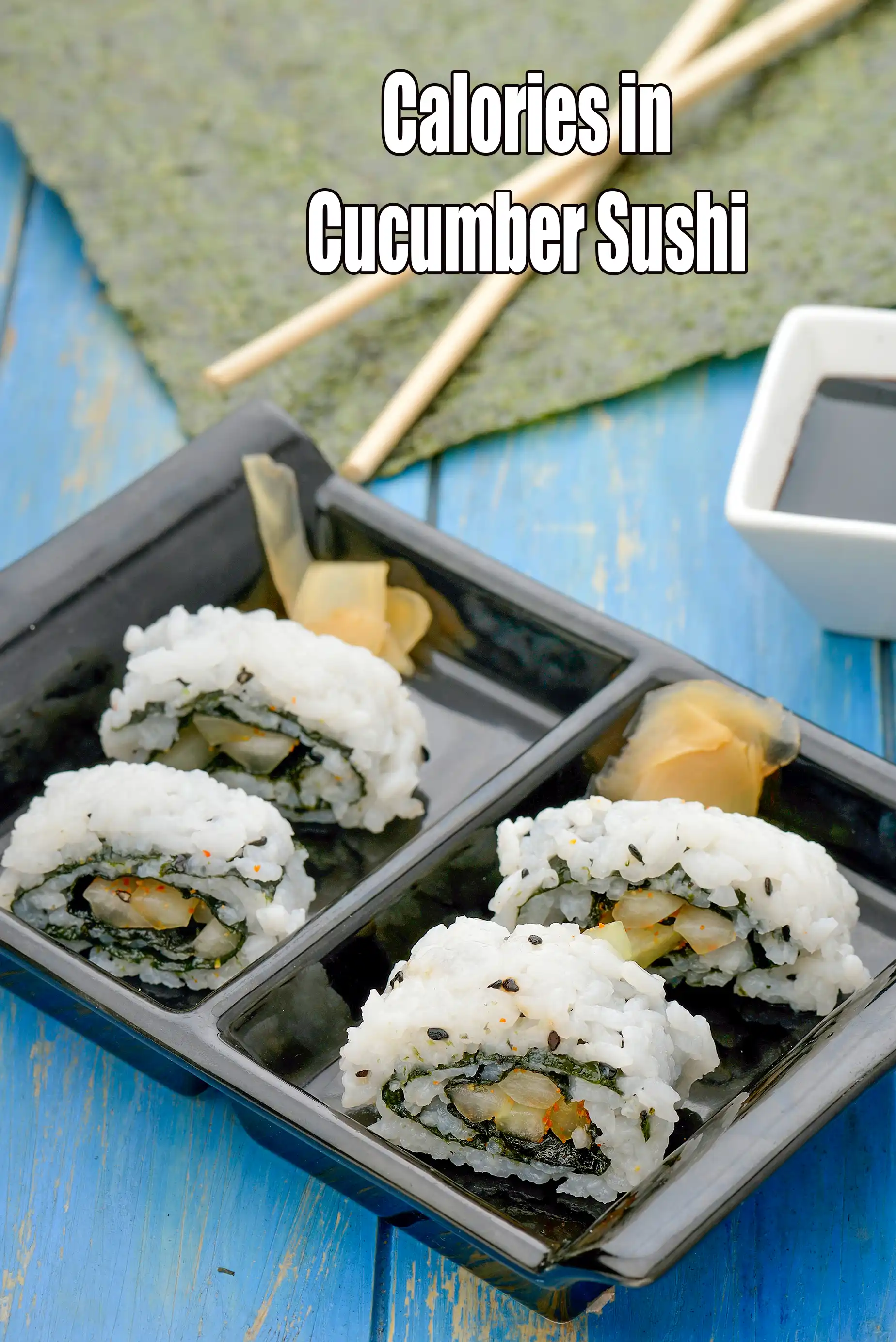 Cucumber Sushi, Veg Cucumber Sushi