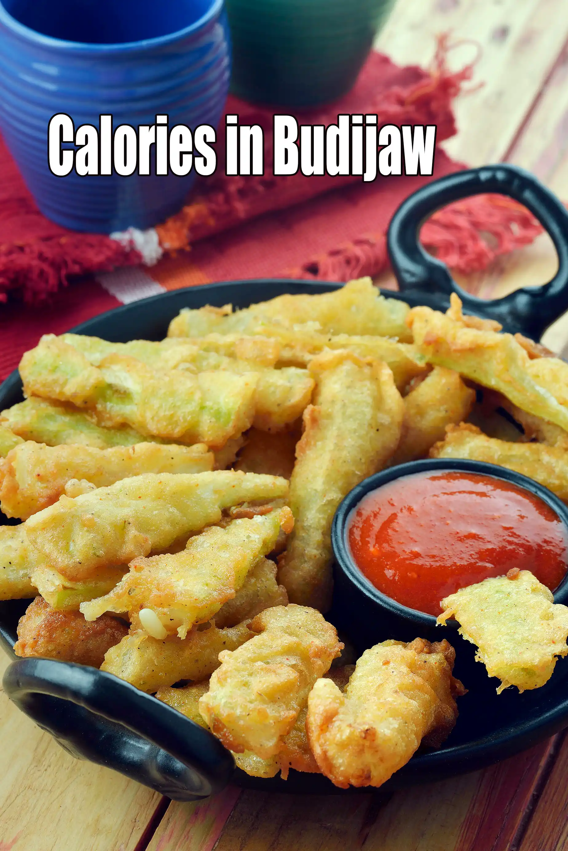 Calories in Budijaw, Burmese Doodhi Snack