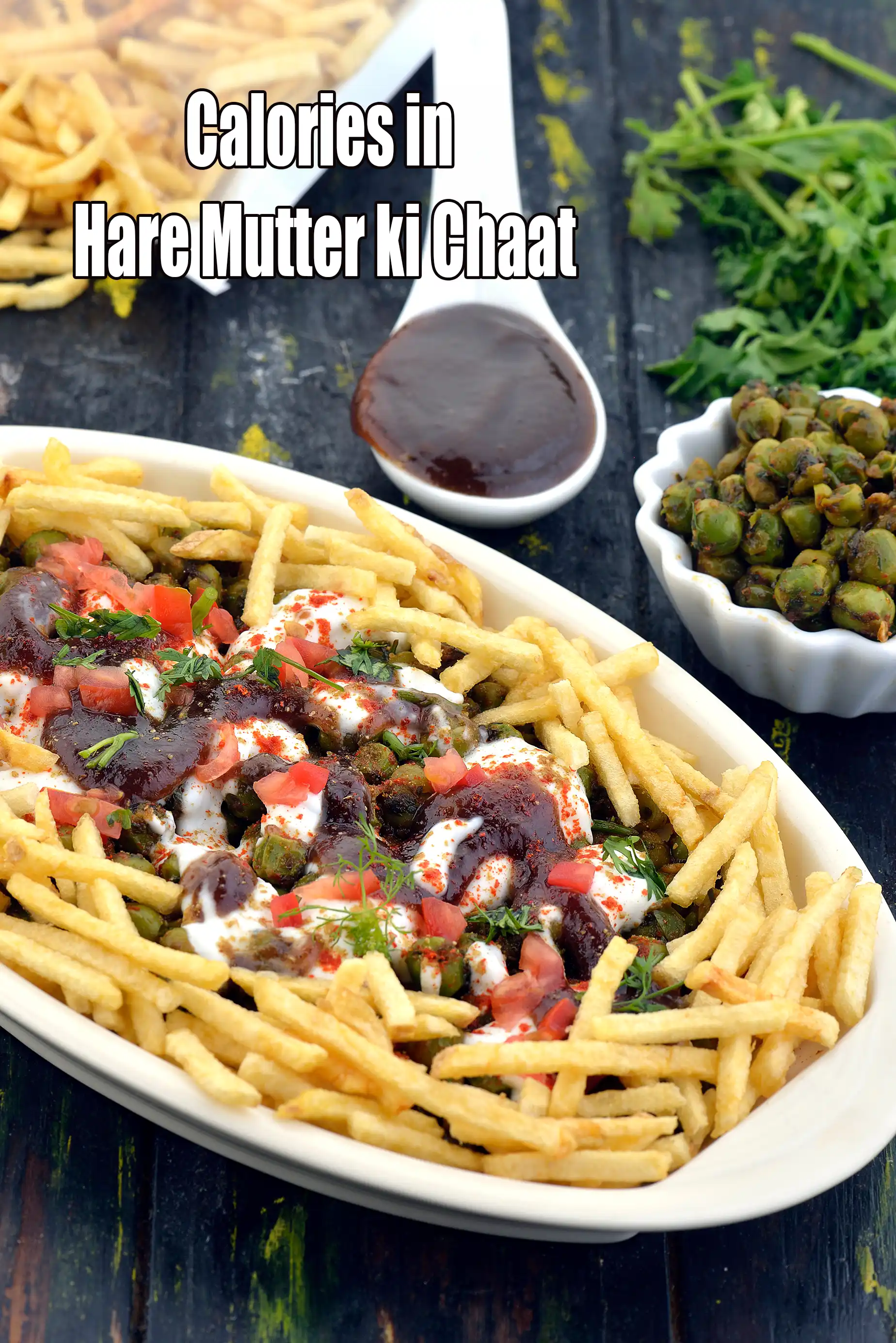 Hare Mutter ki Chaat, Green Pea Chaat